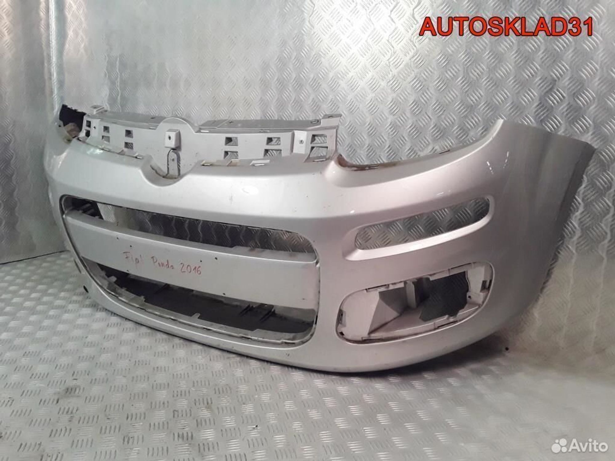 Бампер передний Fiat Panda 3 735520671, 3600 рублей, Дубовое