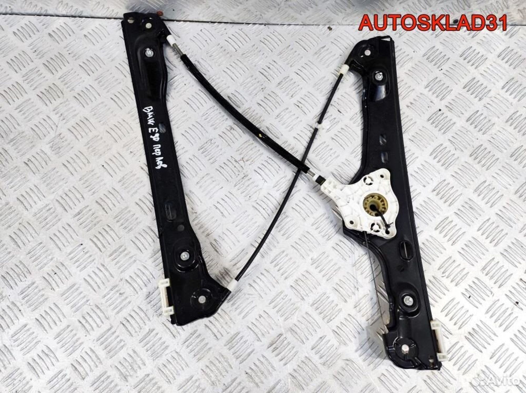 Стеклоподъемник передний левый BMW E90 51337140587, 2100 рублей, Дубовое