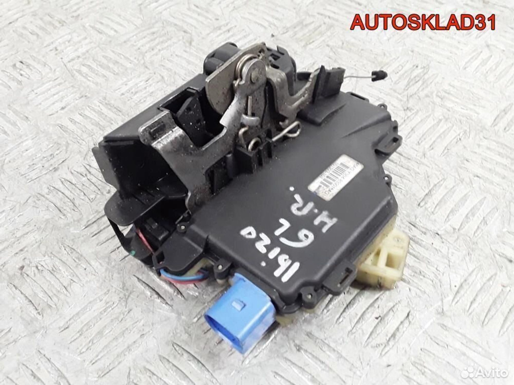 Замок двери задней правой VW Polo 9N 3B4839016AG, 2800 рублей, Дубовое