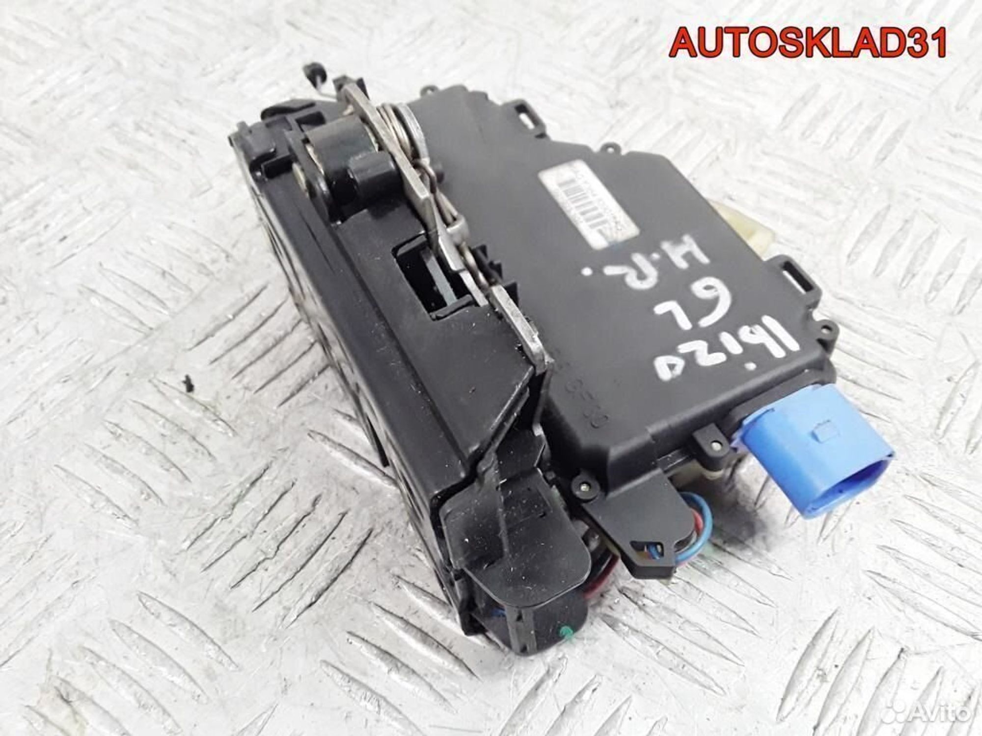 Замок двери задней правой VW Polo 9N 3B4839016AG, 2800 рублей, Дубовое