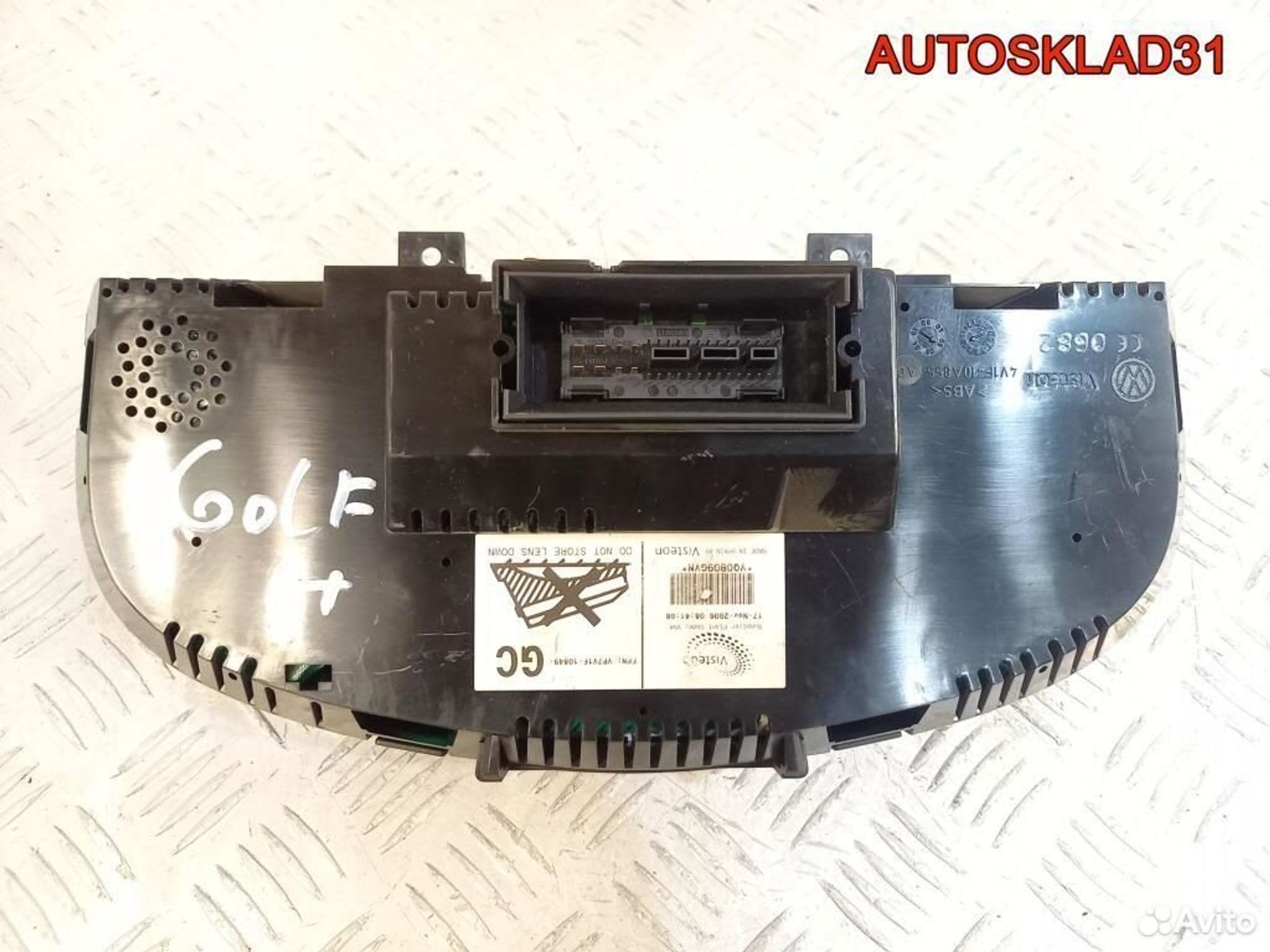 Панель приборов VW Golf Plus 1K0920863A бензин, 2900 рублей, Дубовое