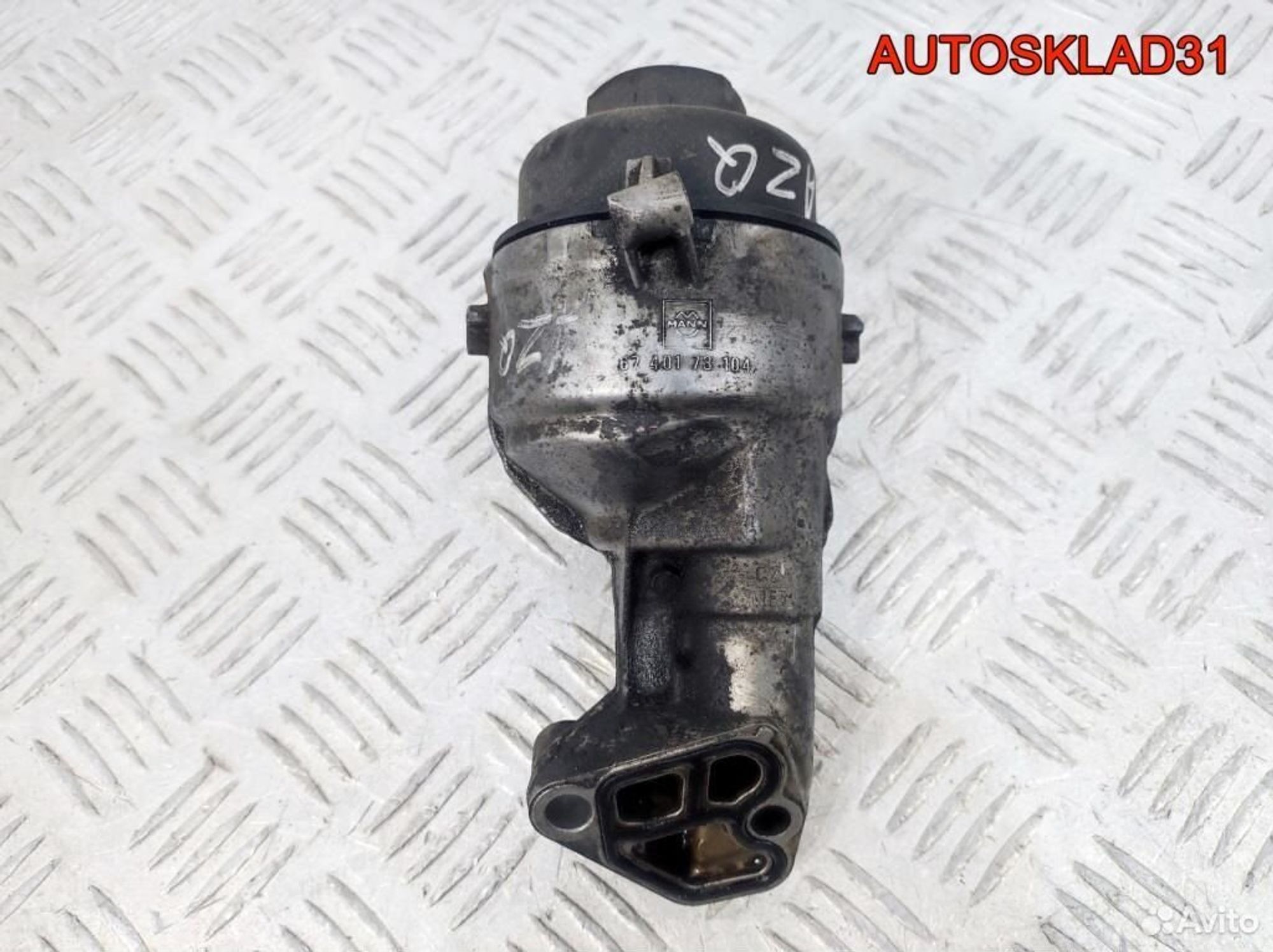 Корпус масляного фильтра VW Polo AZQ 03D115403D, 1700 рублей, Дубовое