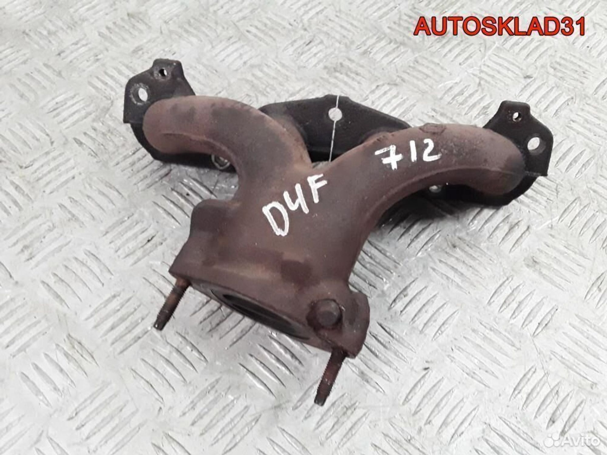 Коллектор выпускной Renault Loga D4F712 8200243421, 500 рублей, Дубовое