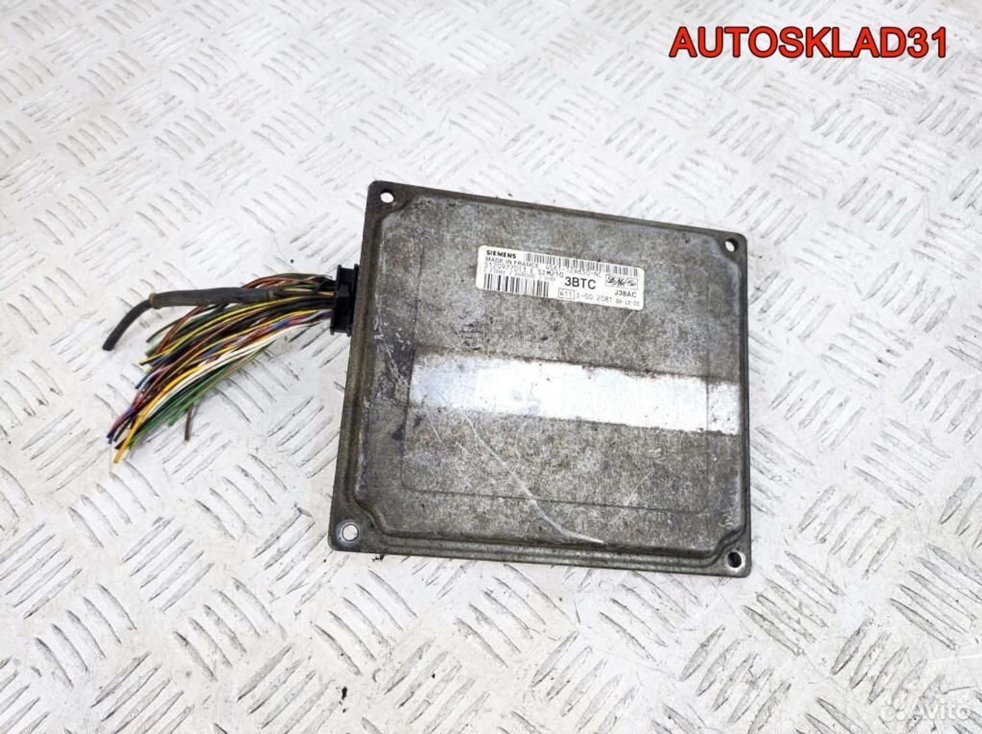 Блок эбу Ford Fusion 4S6112A650NC Бензин, 2100 рублей, Дубовое