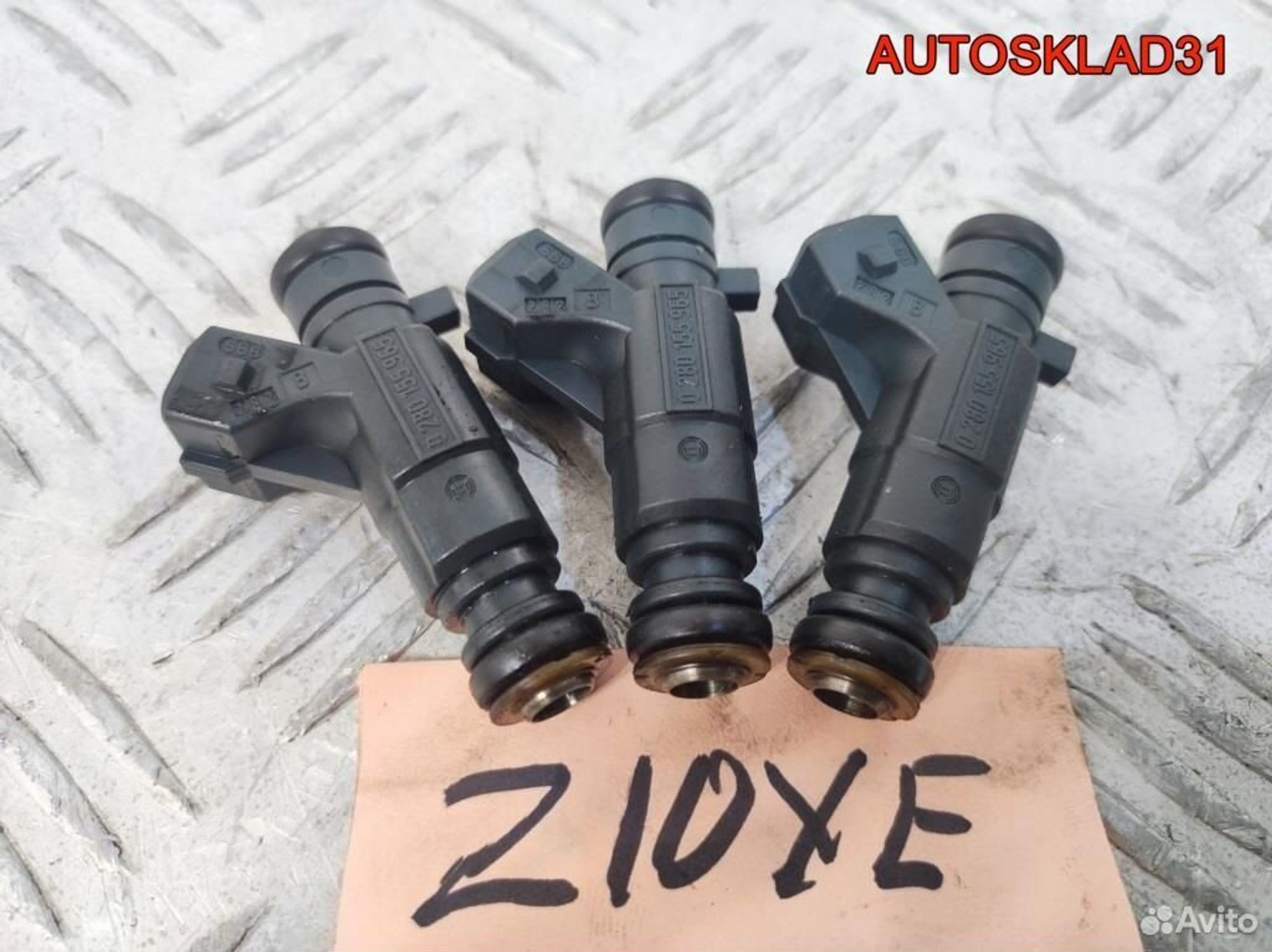 Форсунка инжекторная Opel Corsa C Z10XE 0280155965, 600 рублей, Дубовое