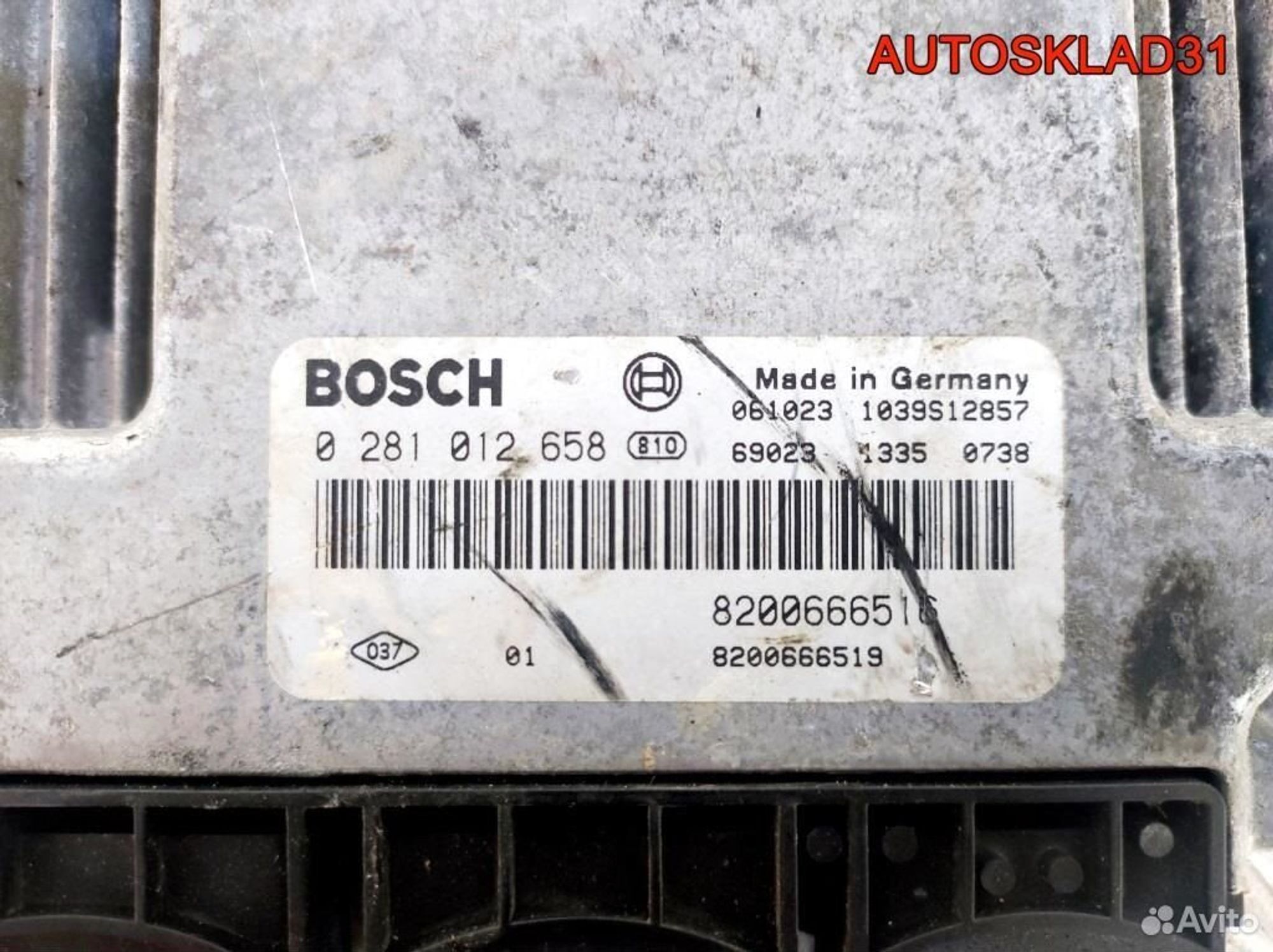 Блок эбу Renault Trafic 2,0 M9R 780 8200666516, 15300 рублей, Дубовое