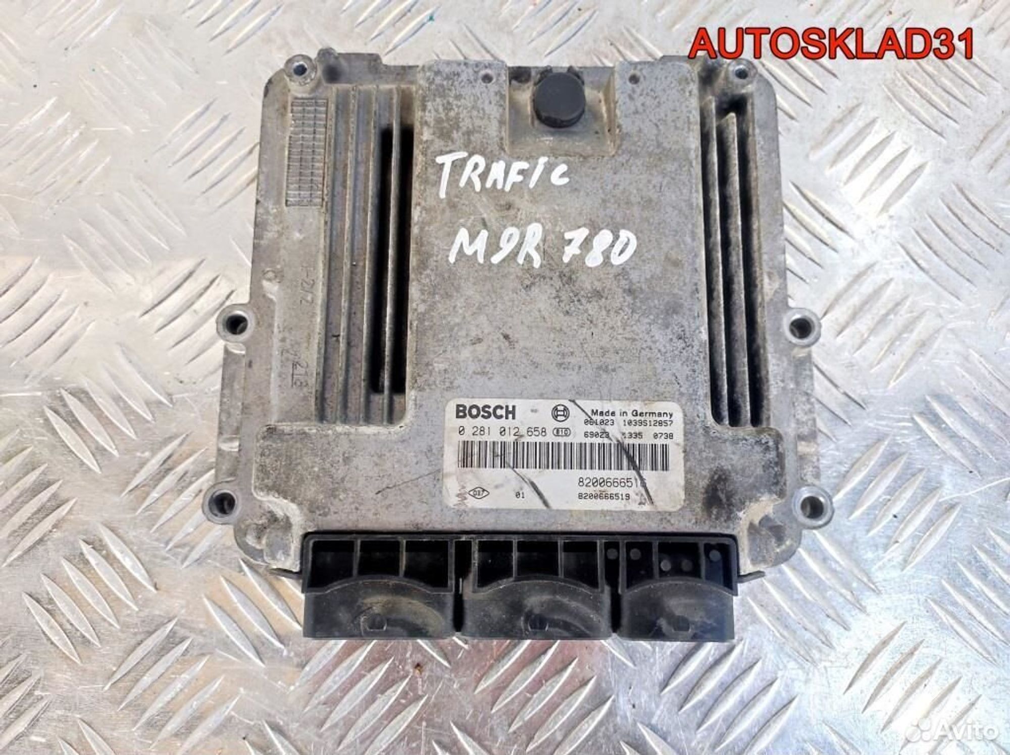 Блок эбу Renault Trafic 2,0 M9R 780 8200666516, 15300 рублей, Дубовое