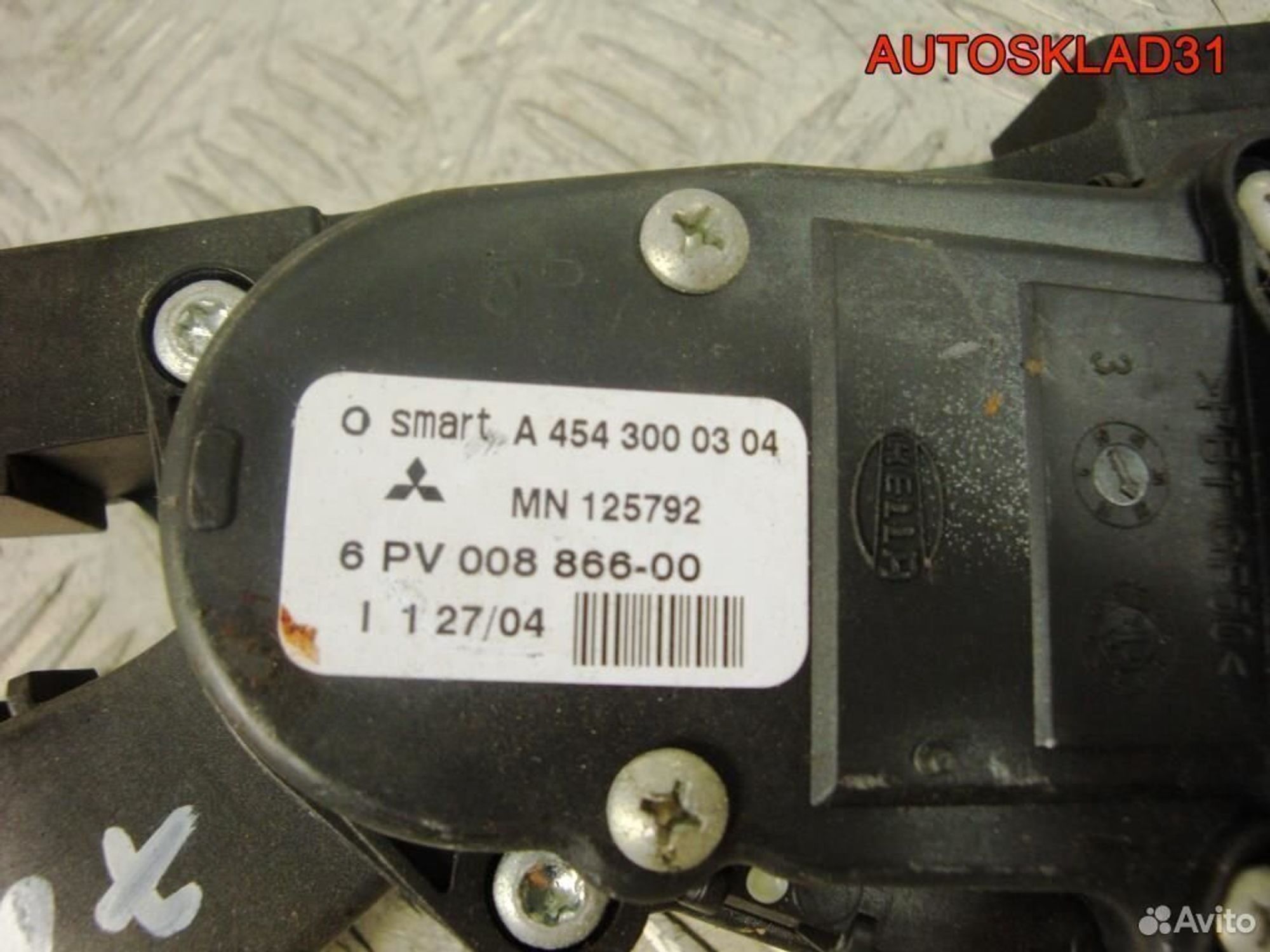 Педаль газа Mitsubishi Colt Z3 MN125792, 1200 рублей, Дубовое