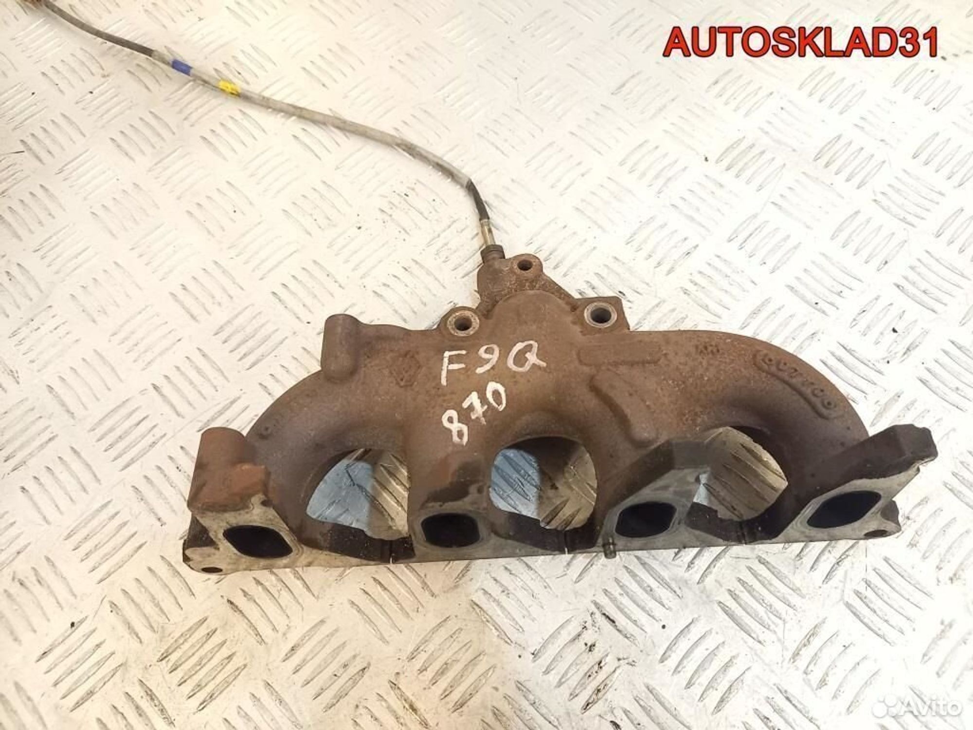 Коллектор выпускной Renault Laguna 3 1.9 F9Q870, 900 рублей, Дубовое