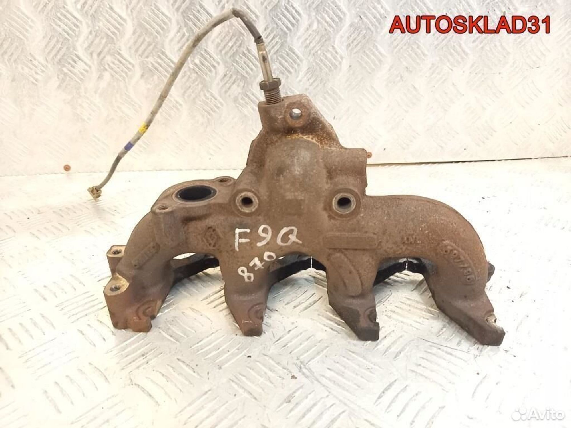 Коллектор выпускной Renault Laguna 3 1.9 F9Q870, 900 рублей, Дубовое