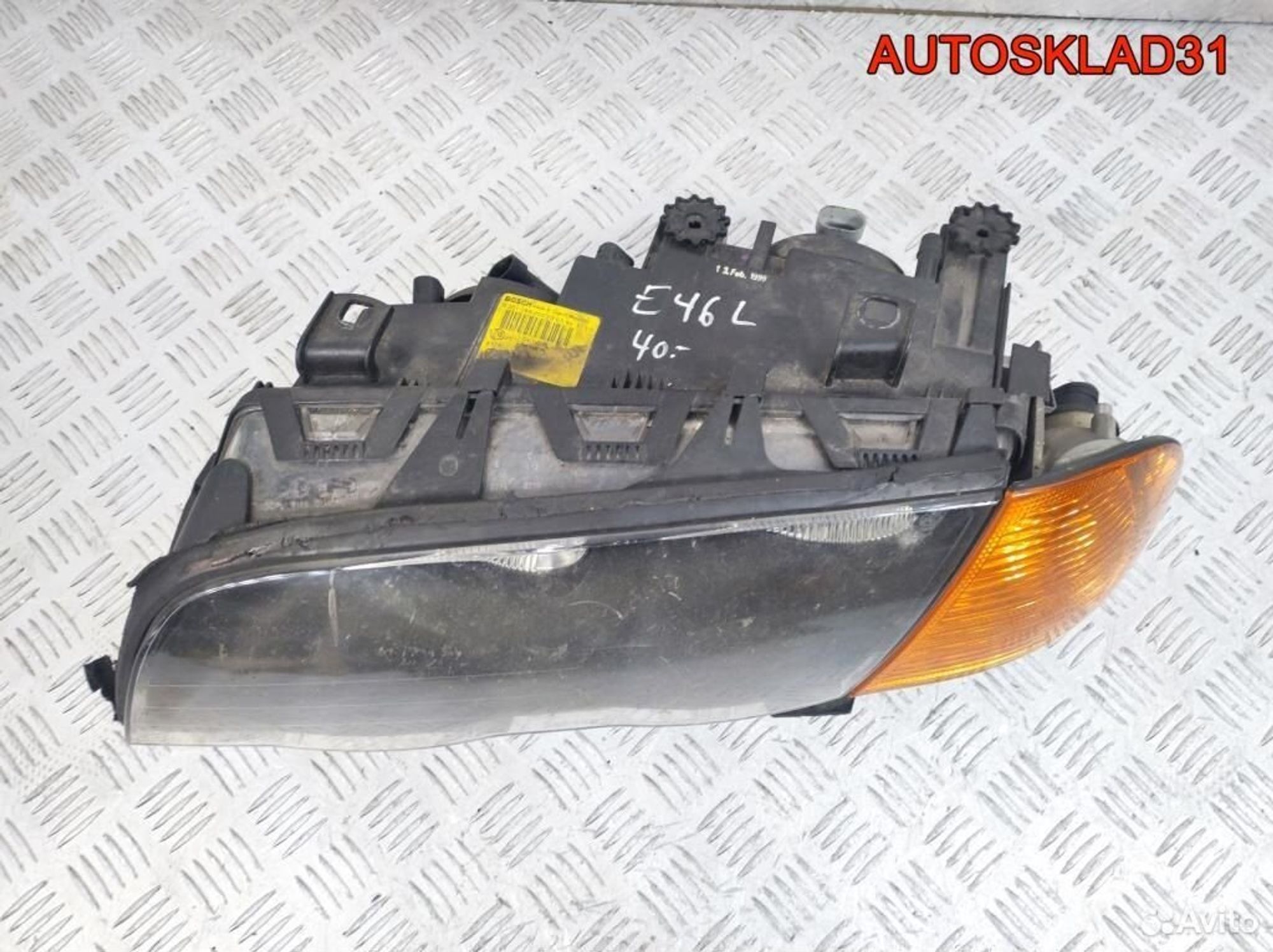 Фара левая BMW E46 0301089205 Седан Дорест, 6500 рублей, Дубовое