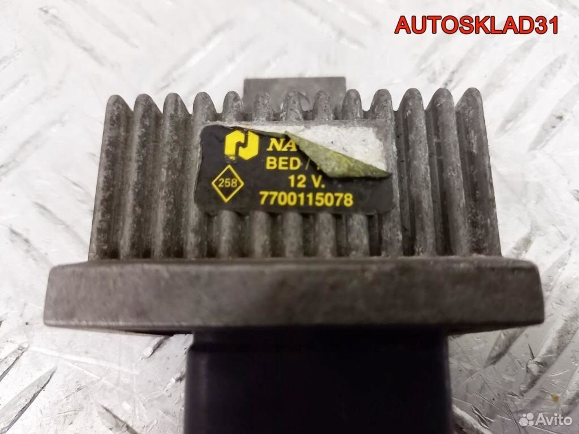 Реле свечей накала Renault Megane 2 7700115078, 2500 рублей, Дубовое