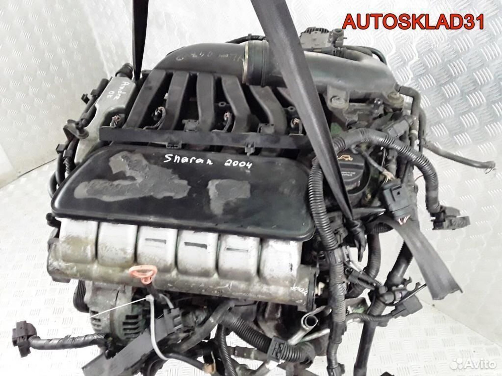 Двигатель AYL Volkswagen Sharan 2,8 VR6 Бензин, 45000 рублей, Дубовое
