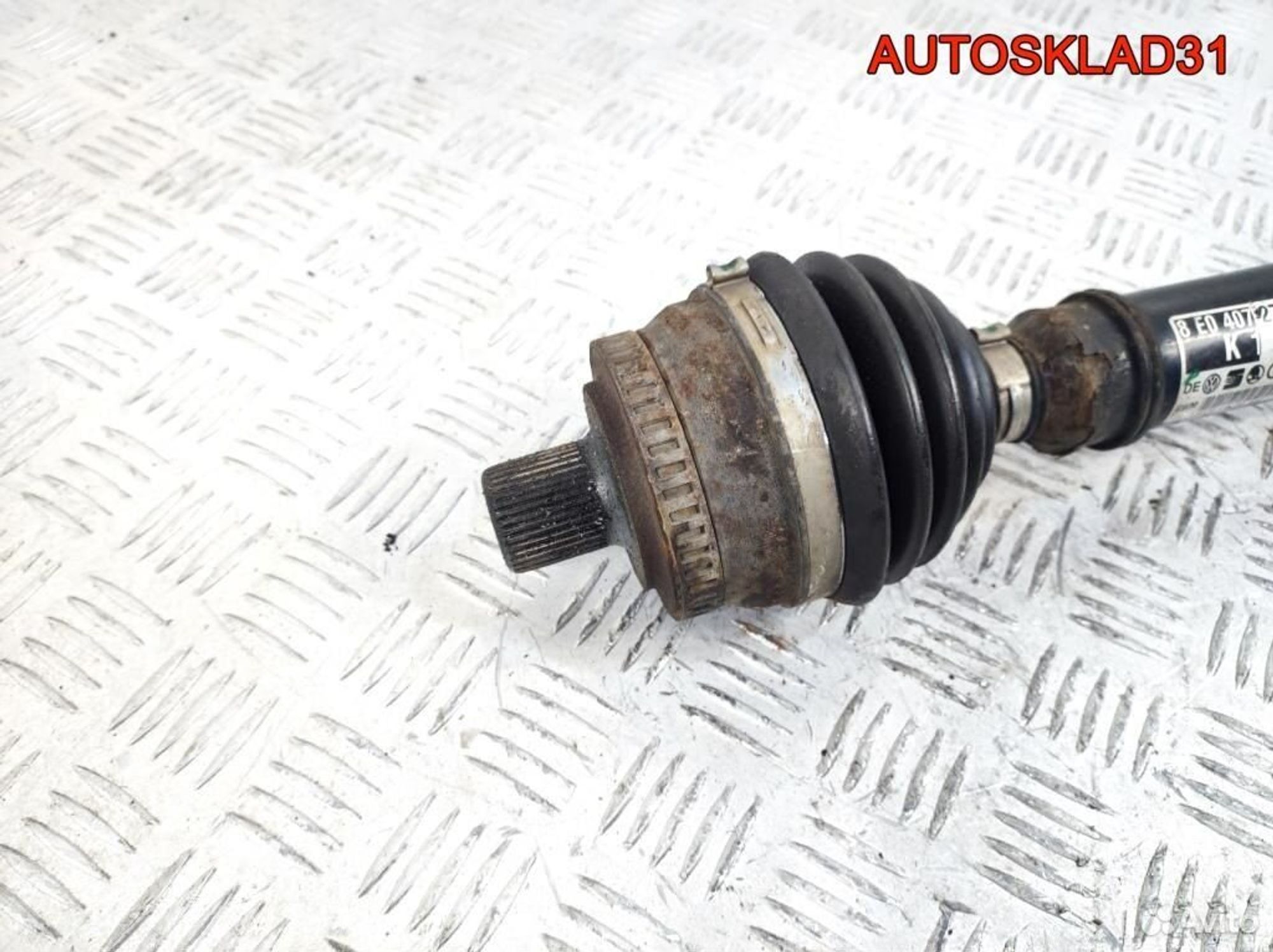 Привод передний левый Audi A4 B6 8E0407271AG, 4500 рублей, Дубовое