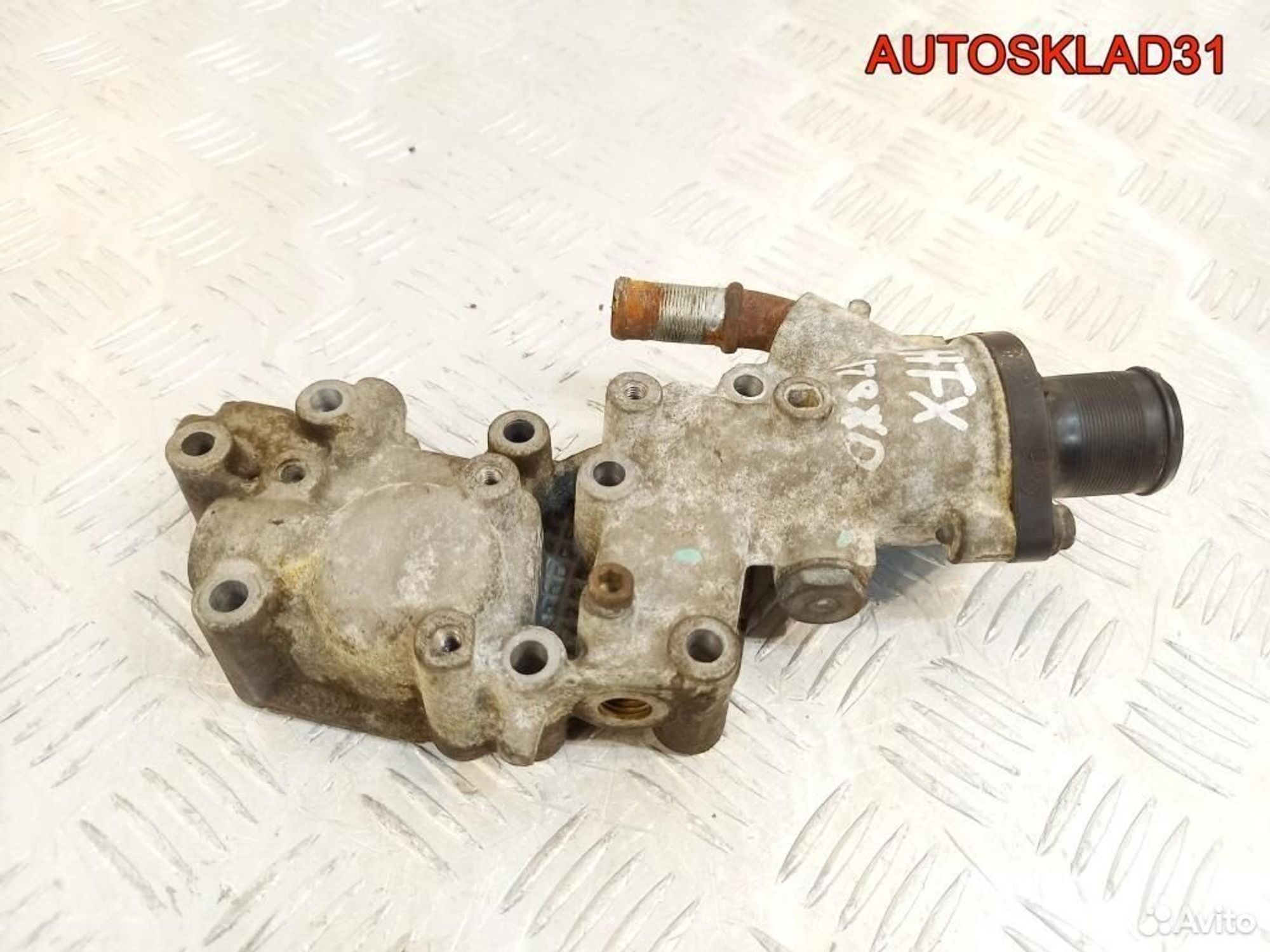 Корпус термостата Peugeot 206 1,1 HFX 963470580, 2100 рублей, Дубовое