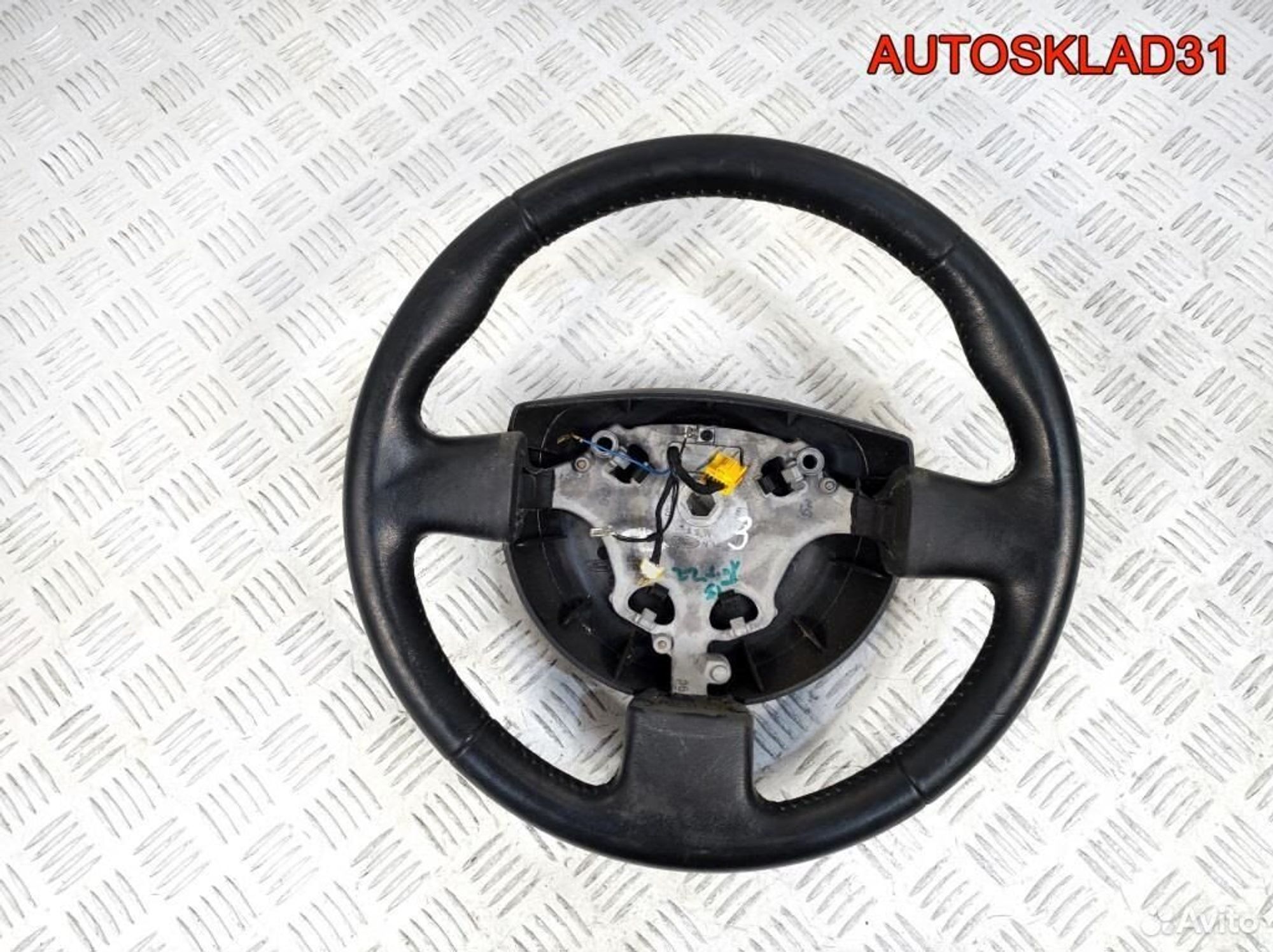 Рулевое колесо кожа Ford Fusion 6S6A3600H Рест, 3200 рублей, Дубовое