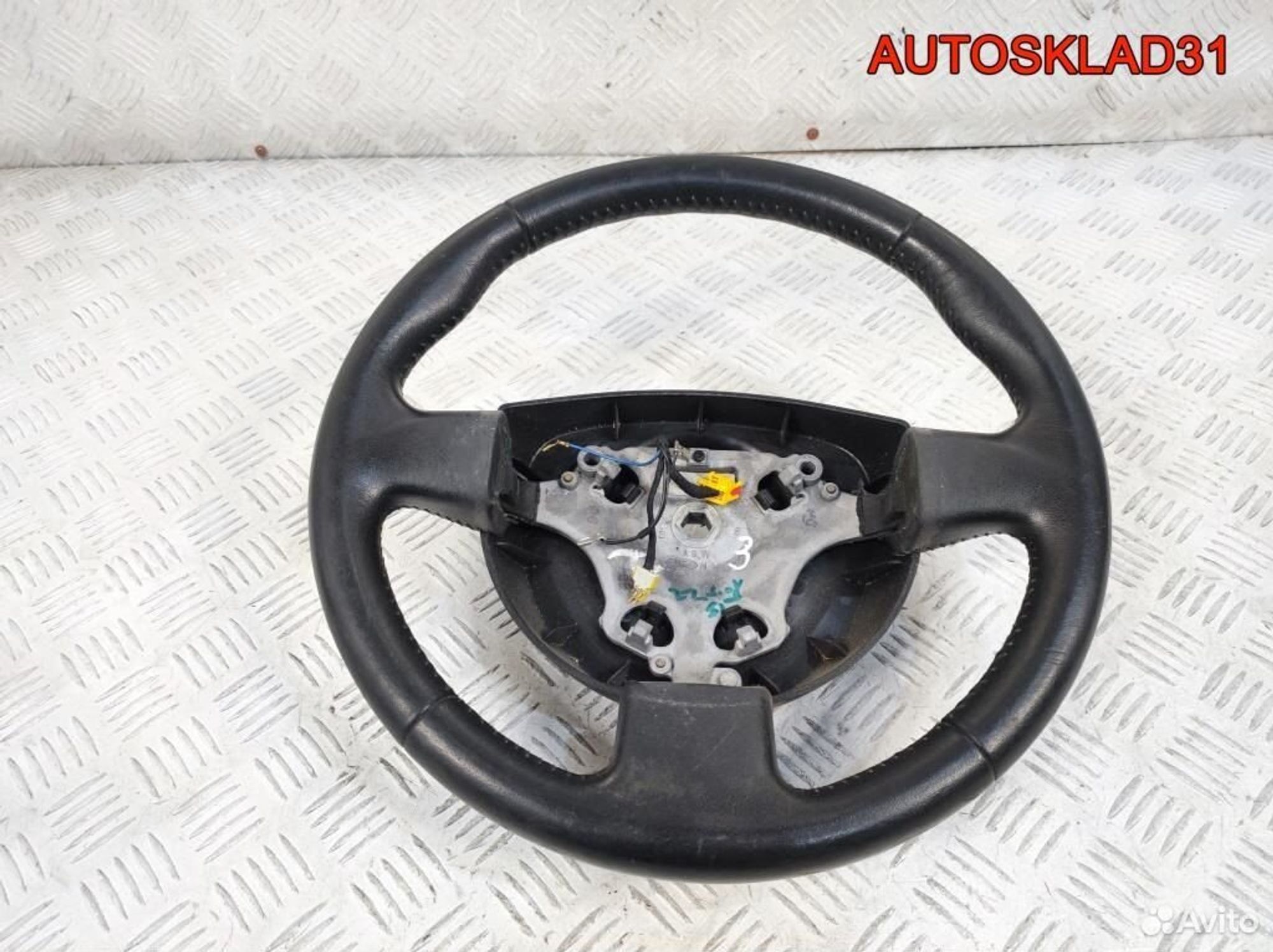 Рулевое колесо кожа Ford Fusion 6S6A3600H Рест, 3200 рублей, Дубовое