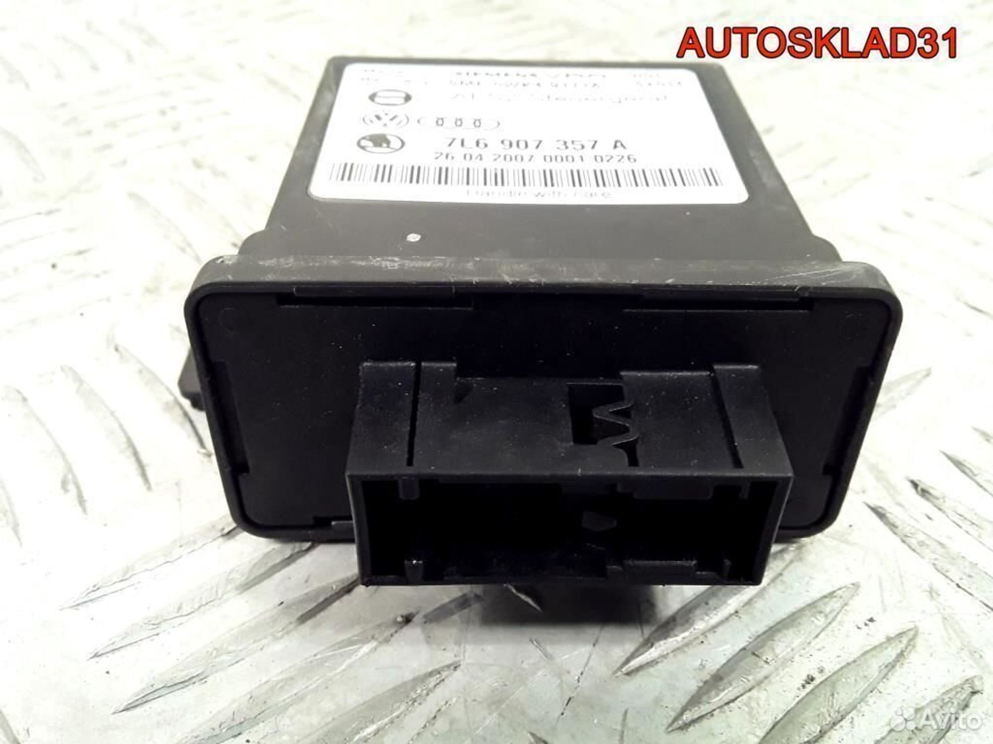 Блок управления светом VW Touareg 7L6907357A, 2100 рублей, Дубовое
