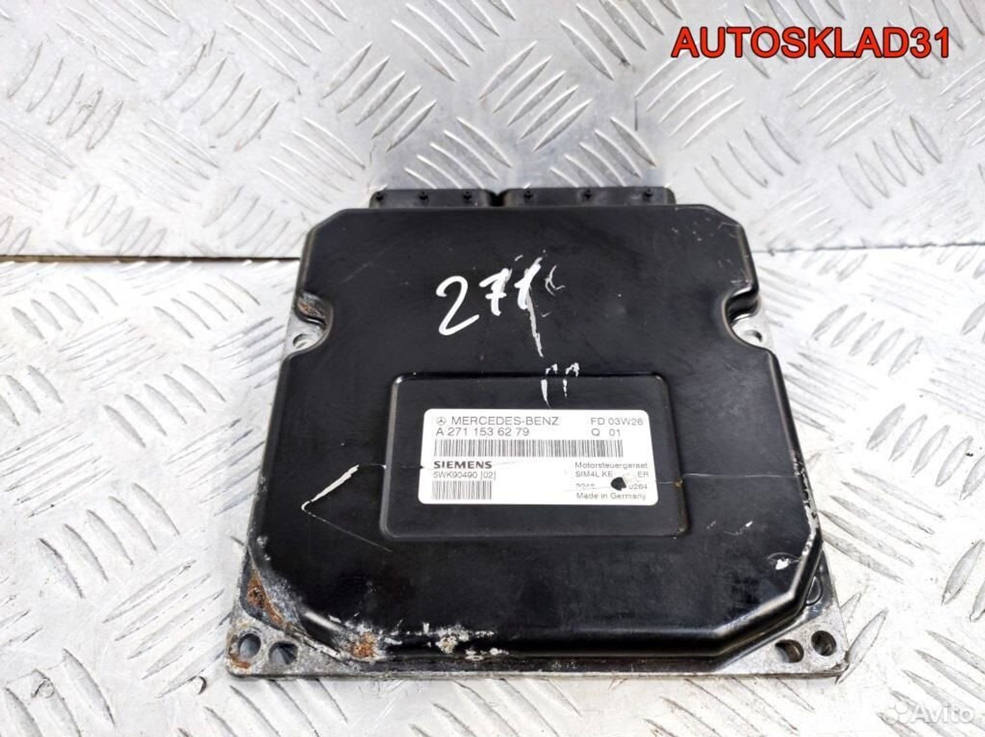 Блок эбу Mercedes W203 M271.946 A2711536279, 6200 рублей, Дубовое