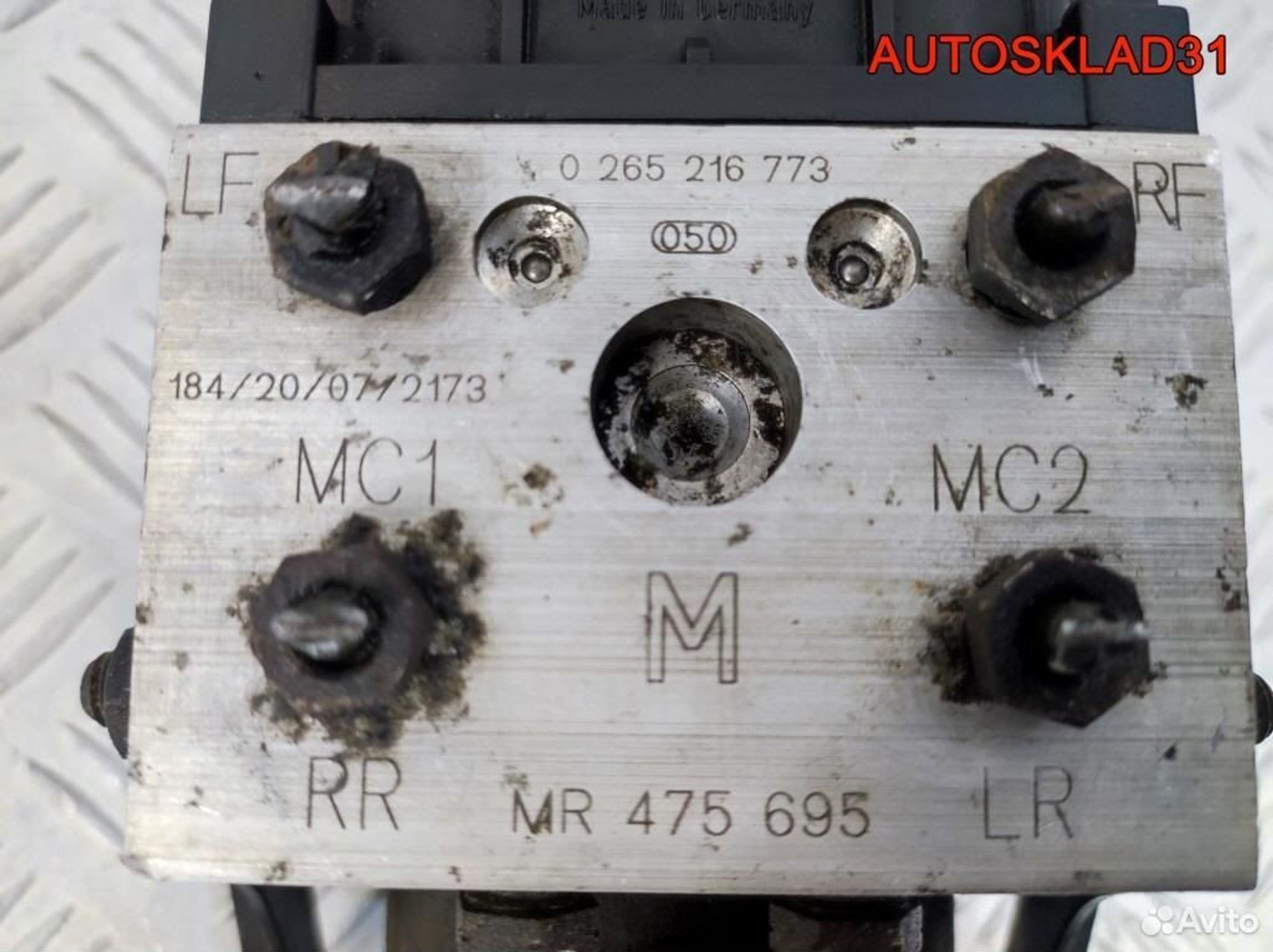 Блок ABS Mitsubishi Carisma DA MR475695, 2100 рублей, Дубовое