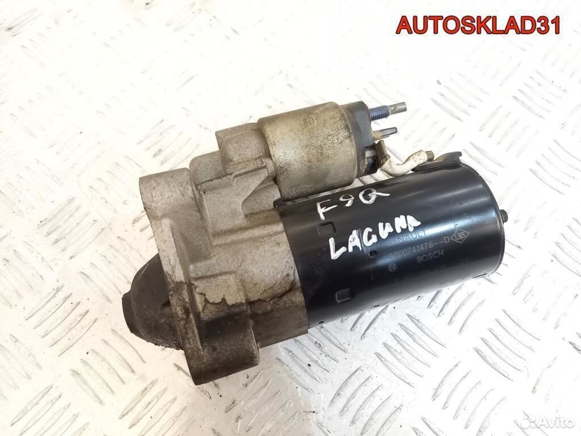 Стартер Renault Megane 3 1.9 F9Q 8200741476 дизель, 4600 рублей, Дубовое