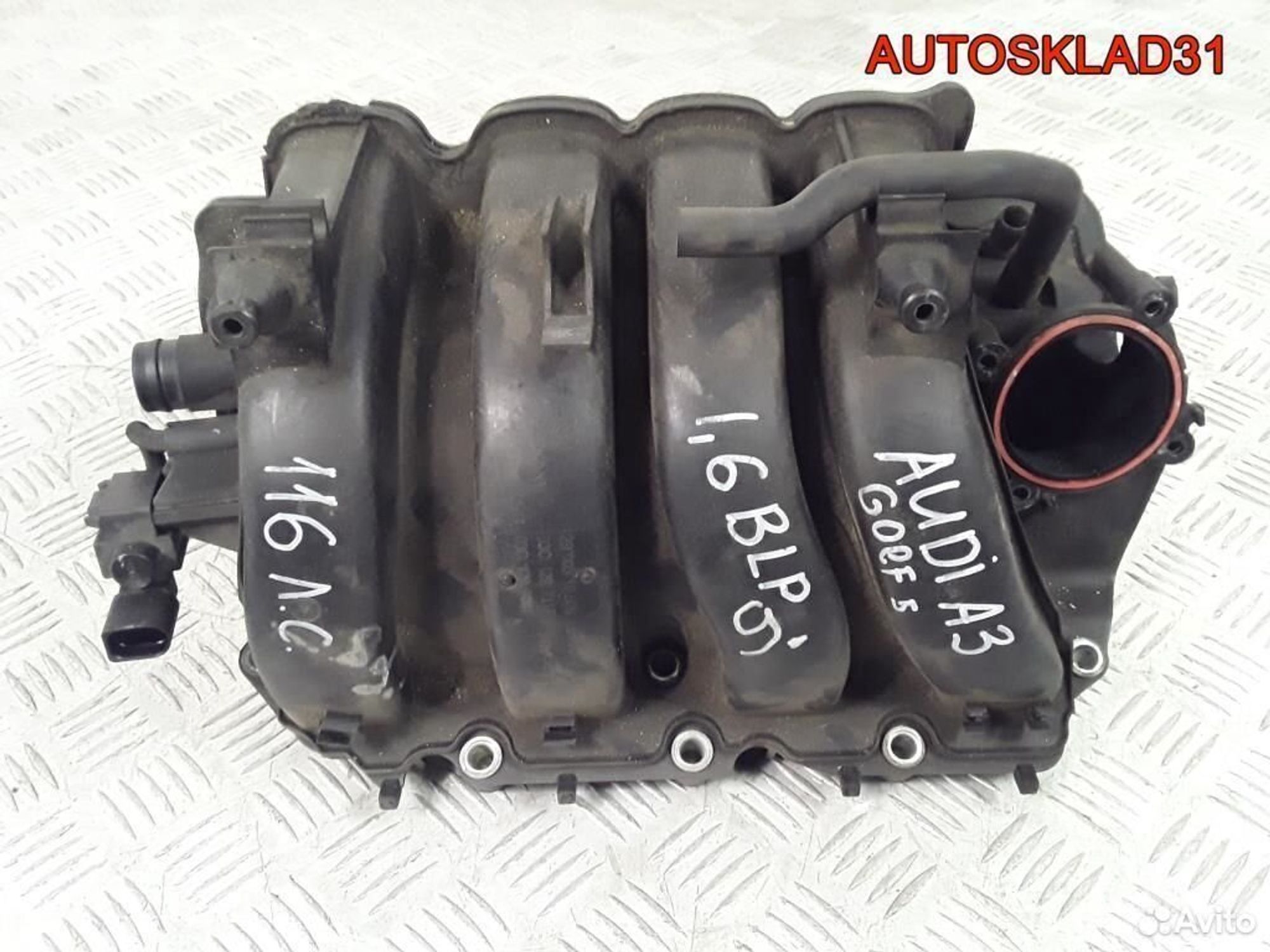 Коллектор впускной VW Golf Plus 03C129711F, 4100 рублей, Дубовое