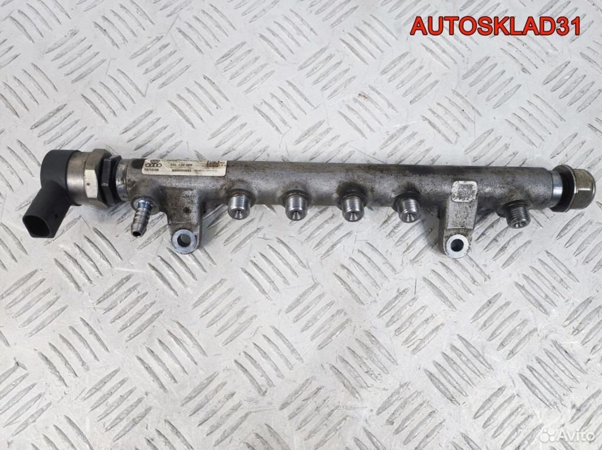 Рейка топливная Volkswagen Passat B6 03L130089, 3300 рублей, Дубовое