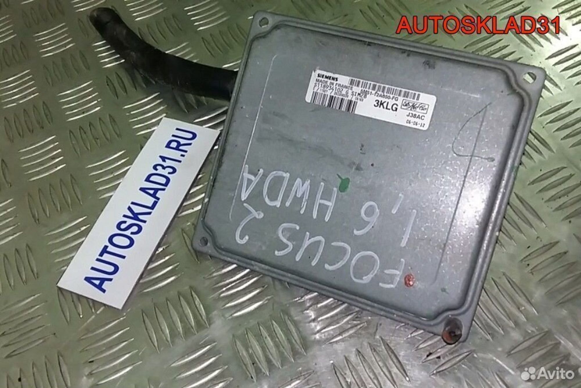 Эбу Ford Focus 2 1.6 hwda бензин 5m5112a650fg, 2600 рублей, Дубовое