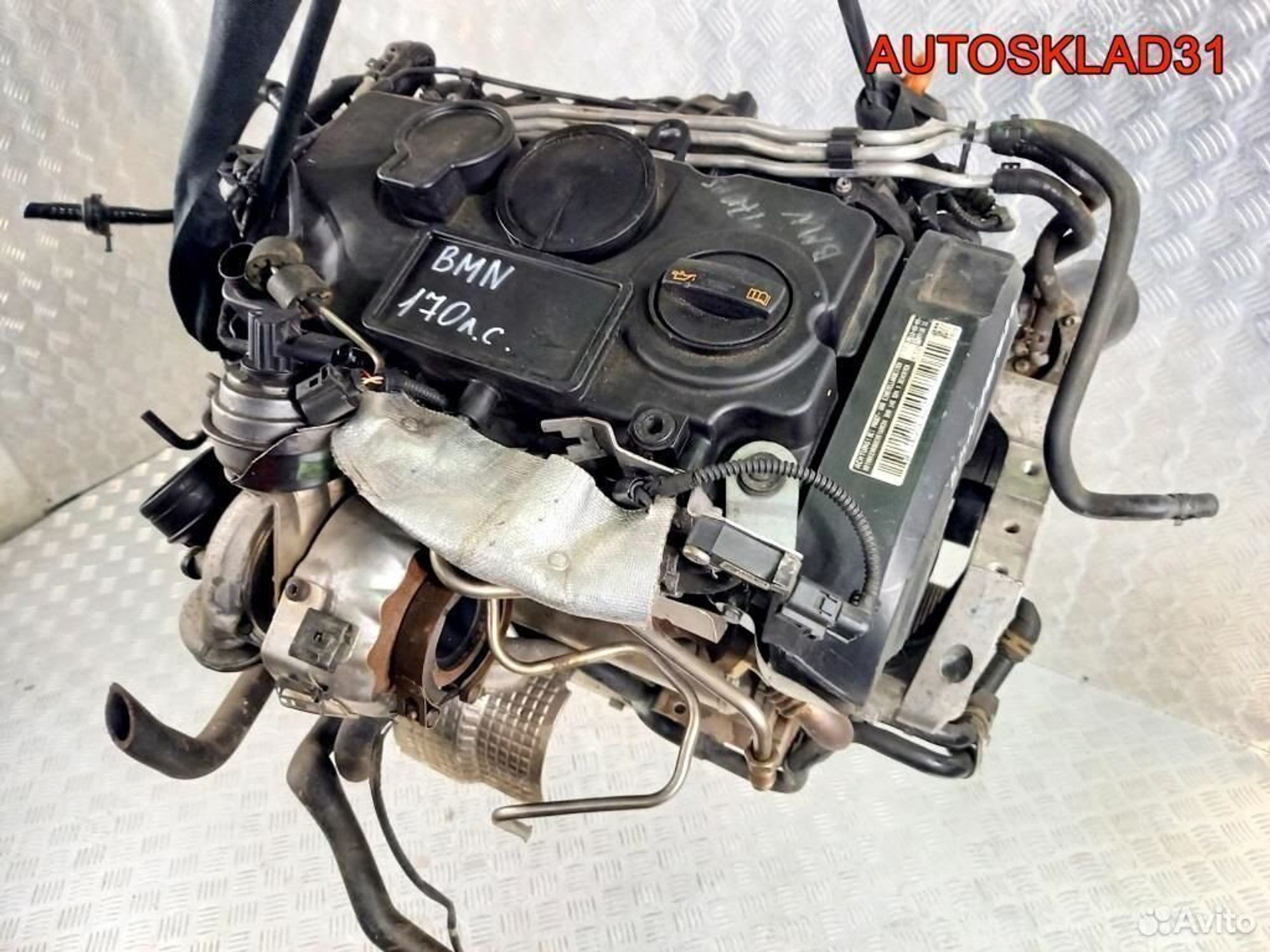 Двигатель BMN Volkswagen Touran 2.0 TDI, 93000 рублей, Дубовое