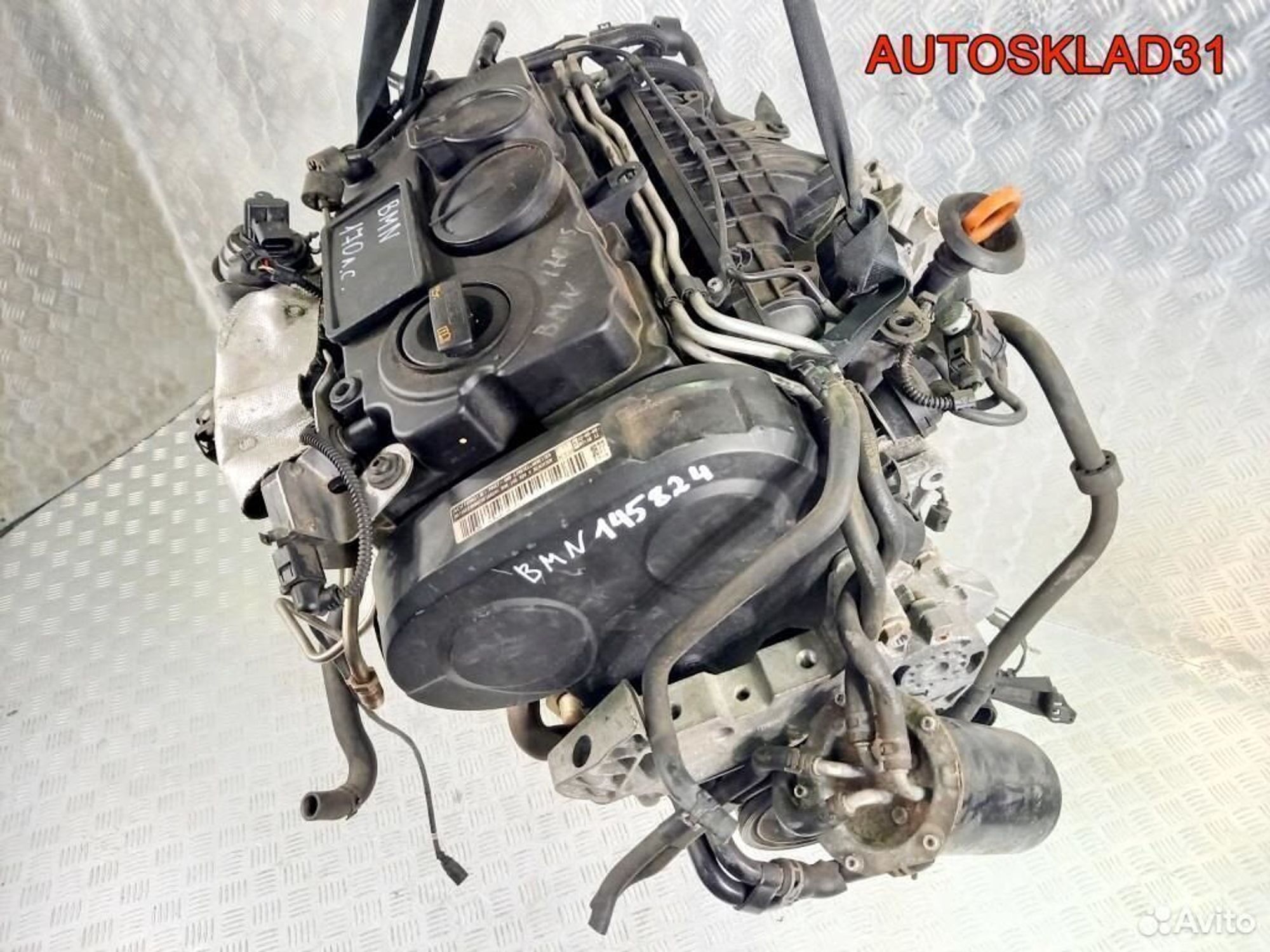 Двигатель BMN Volkswagen Touran 2.0 TDI, 93000 рублей, Дубовое