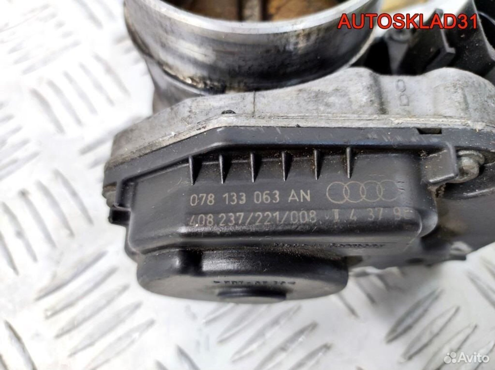 Заслонка дроссельная Audi A6 C5 078133063AN, 3700 рублей, Дубовое