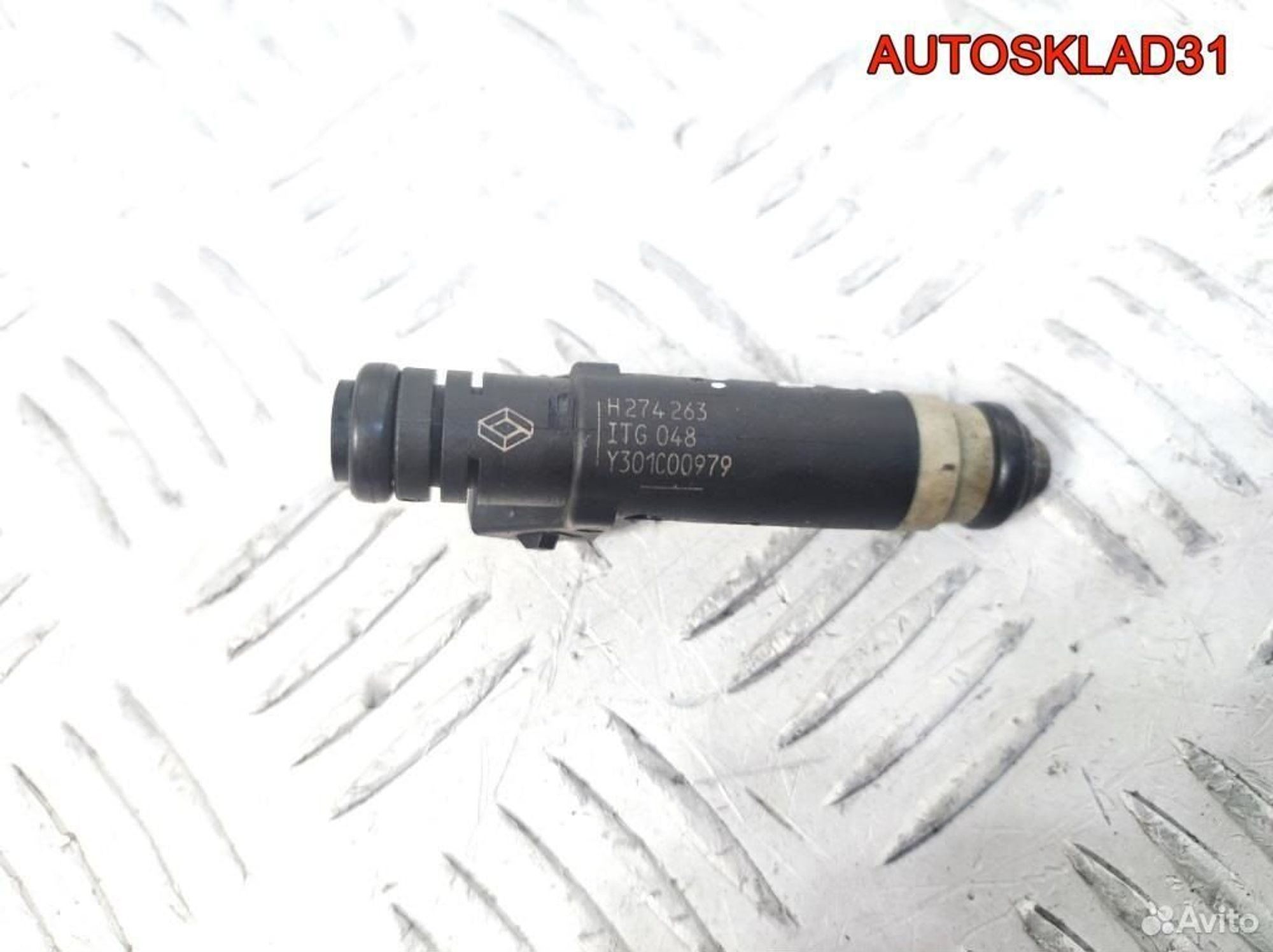 Форсунка инжекторная Renault Logan H274263 Бензин, 1100 рублей, Дубовое