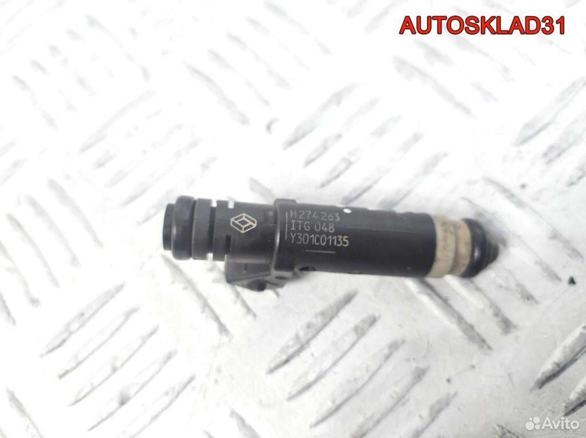 Форсунка инжекторная Renault Logan H274263 Бензин, 1100 рублей, Дубовое