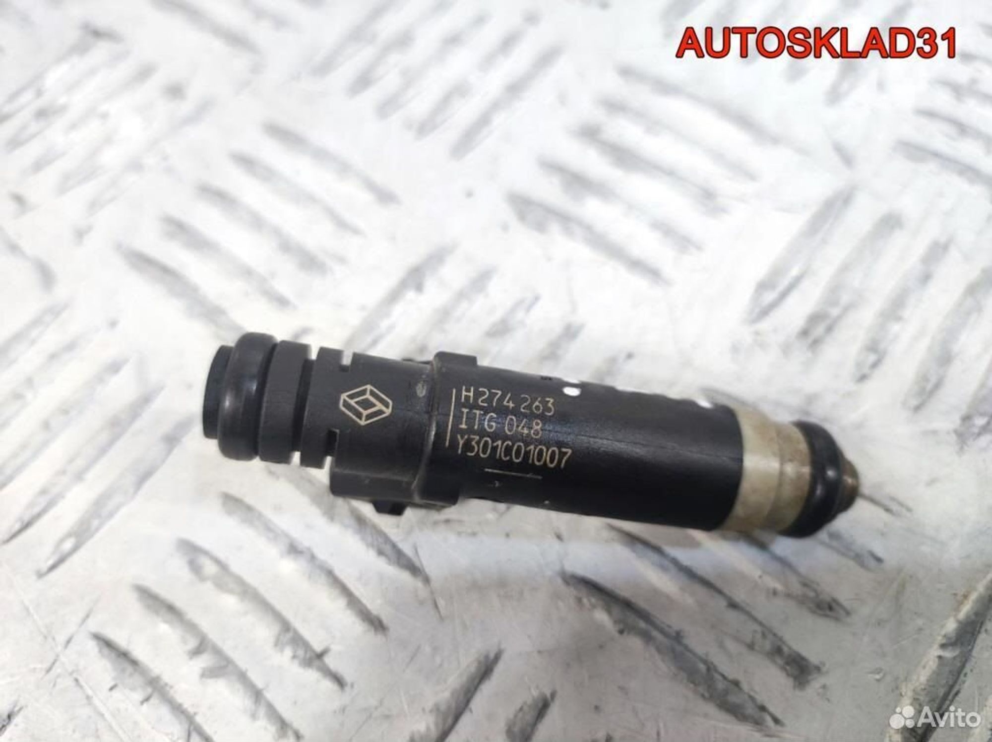 Форсунка инжекторная Renault Logan H274263 Бензин, 1100 рублей, Дубовое