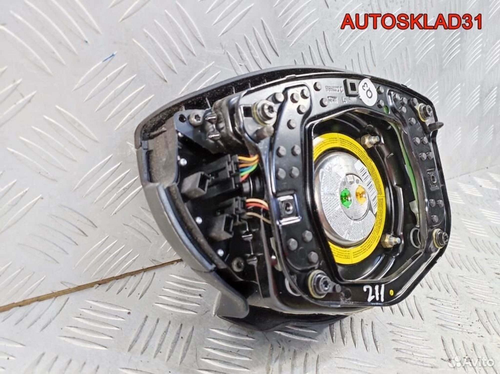 Подушка безопасности в руль Mercedes Benz W211, 4100 рублей, Дубовое