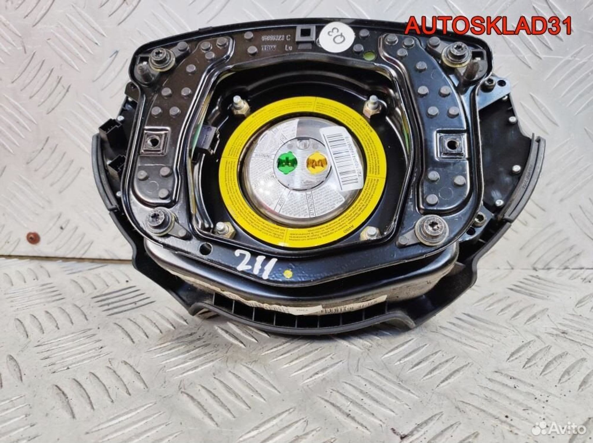 Подушка безопасности в руль Mercedes Benz W211, 4100 рублей, Дубовое