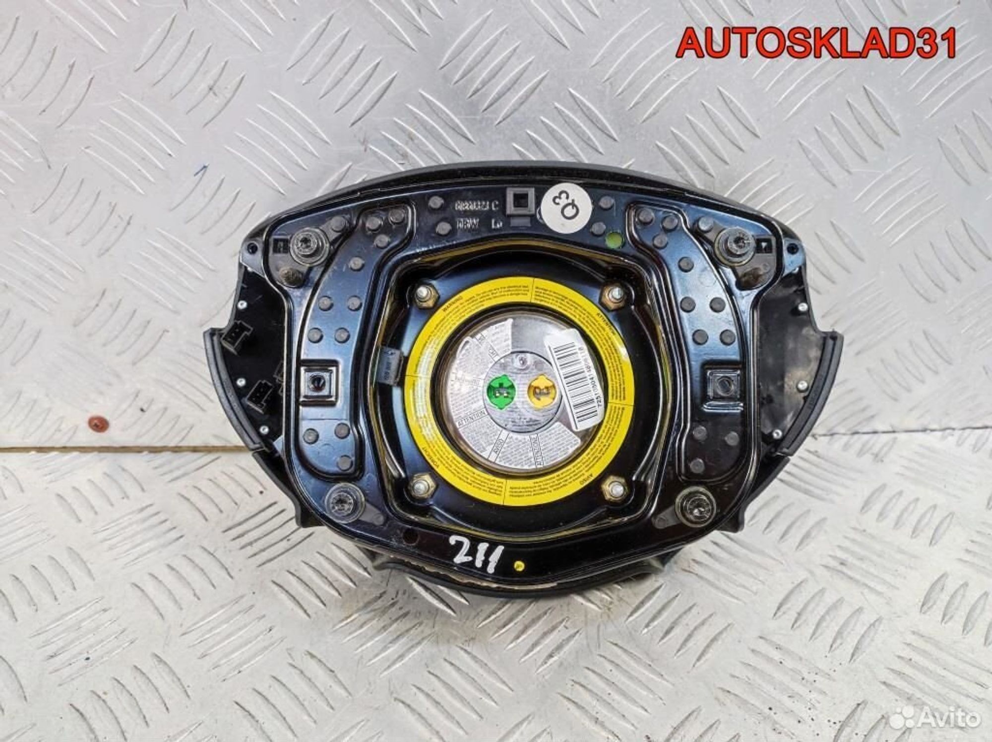 Подушка безопасности в руль Mercedes Benz W211, 4100 рублей, Дубовое