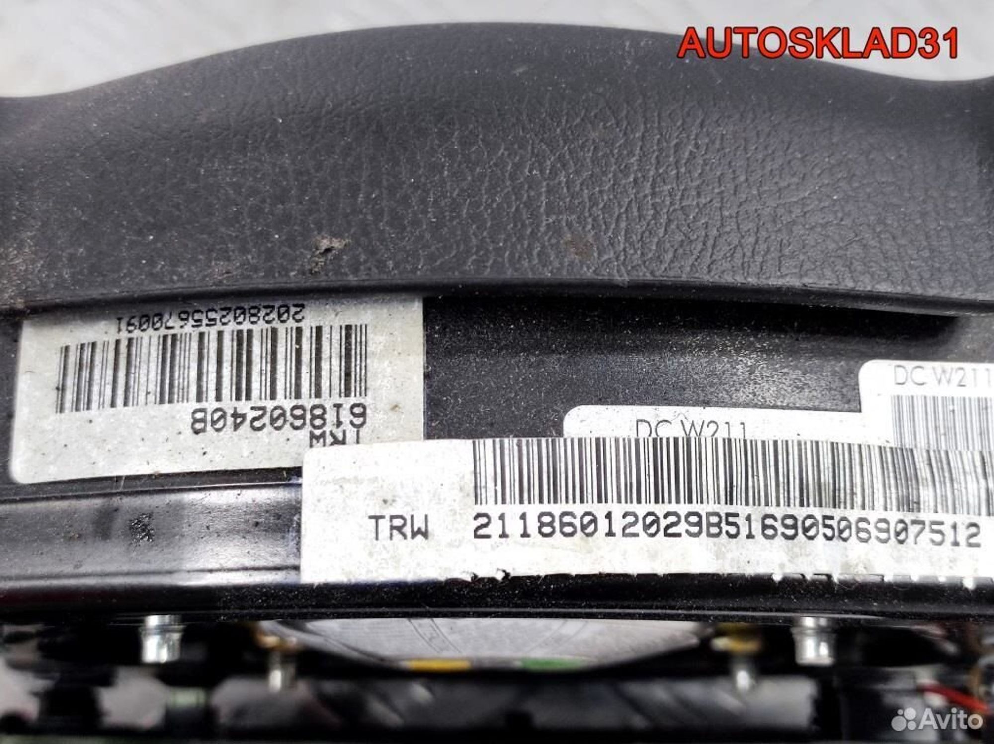 Подушка безопасности в руль Mercedes Benz W211, 4100 рублей, Дубовое