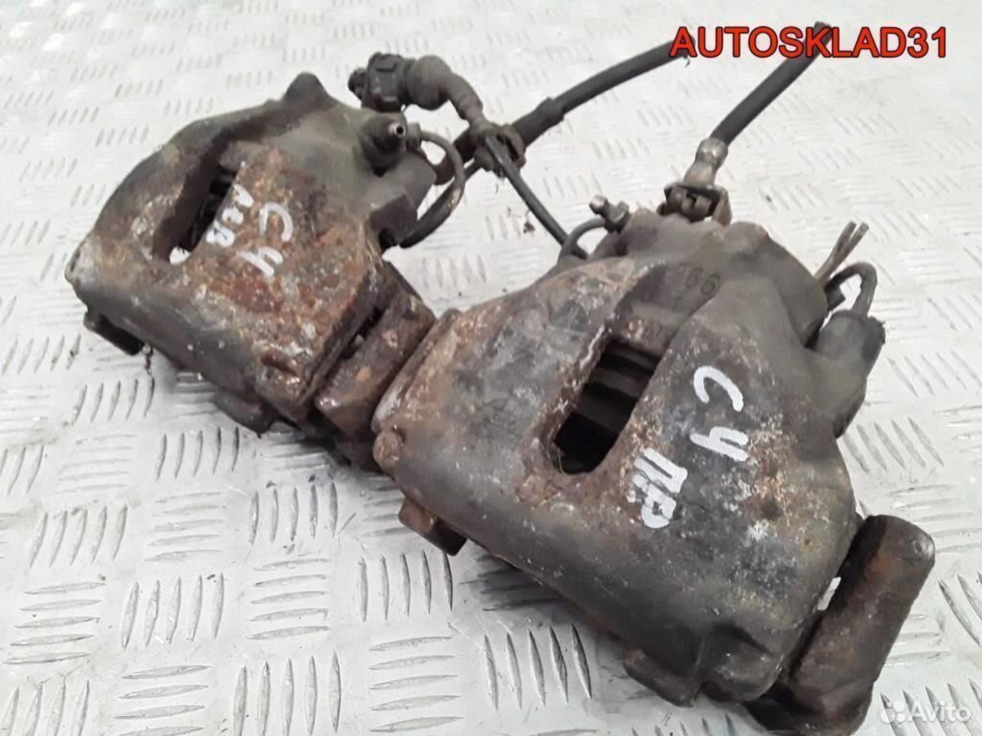 Суппорт тормозной передний Audi A6 C4 4A0615123, 1800 рублей, Дубовое