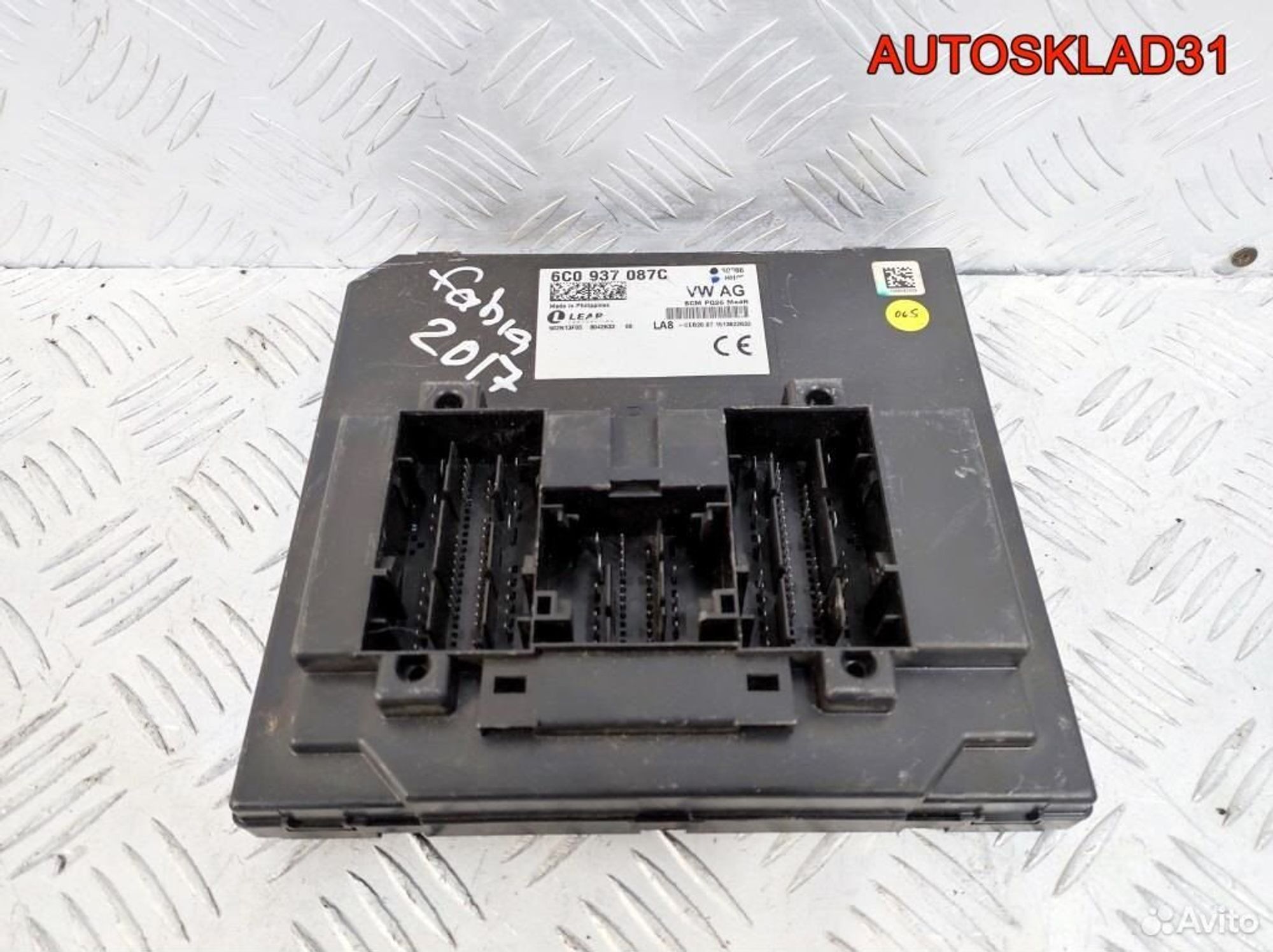 Блок комфорта Skoda Fabia 1.2 cbzj 6C0937087C, 9800 рублей, Дубовое