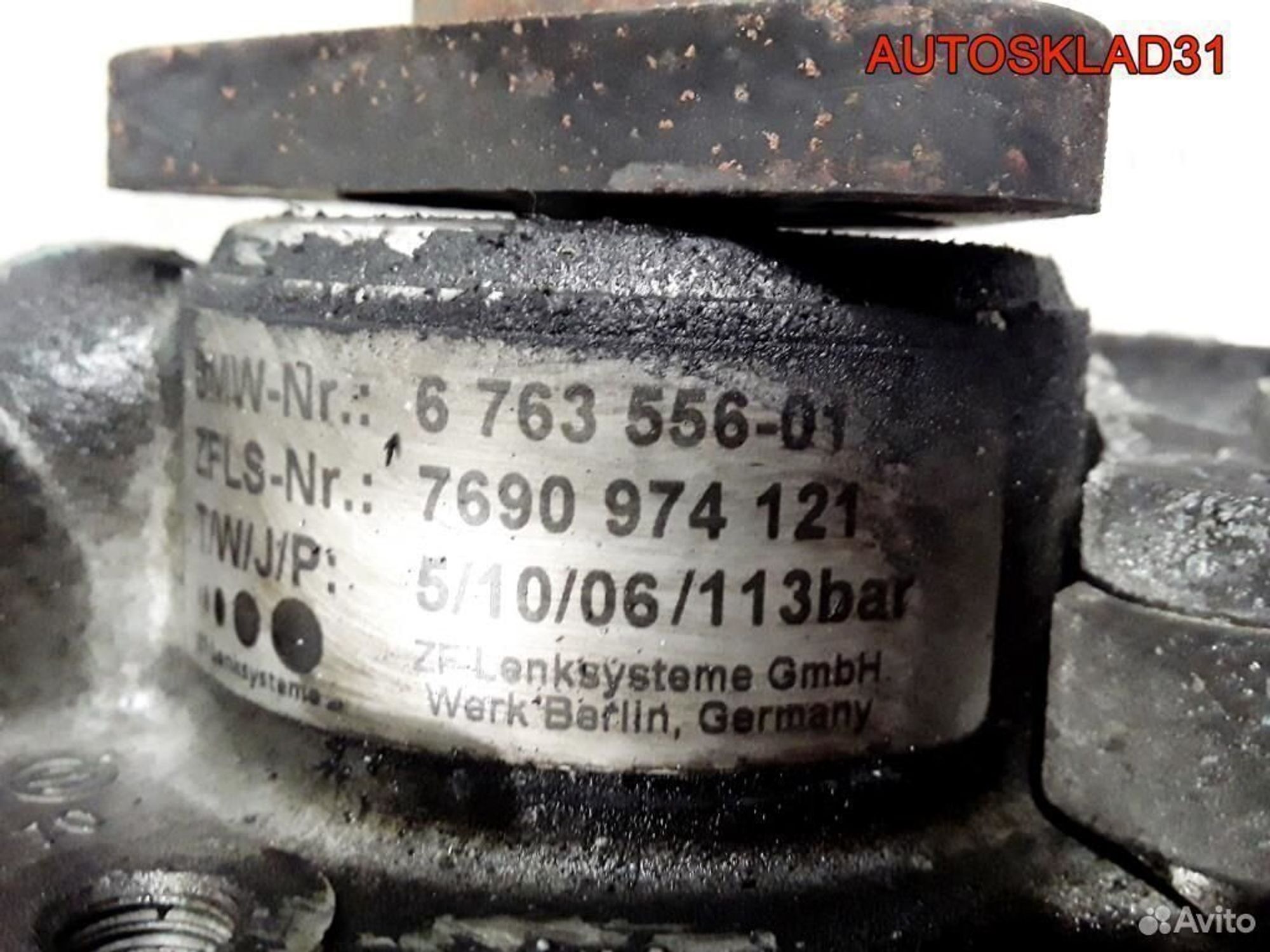 Насос гидроусилителя Toyota Corolla E12 676355601, 4800 рублей, Дубовое