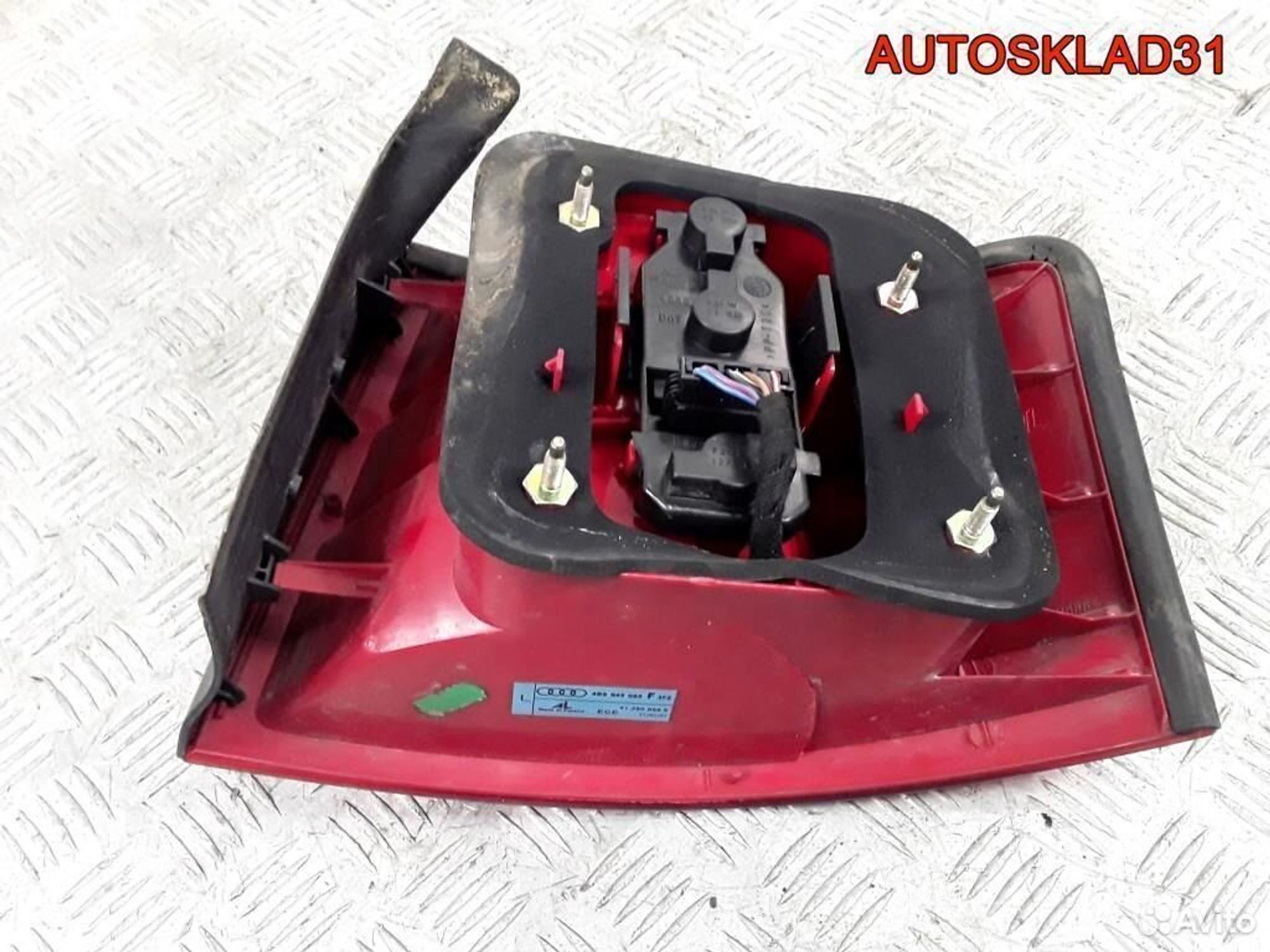 Фонарь задний левый Audi A6 C5 4B9945095F Combi, 4000 рублей, Дубовое