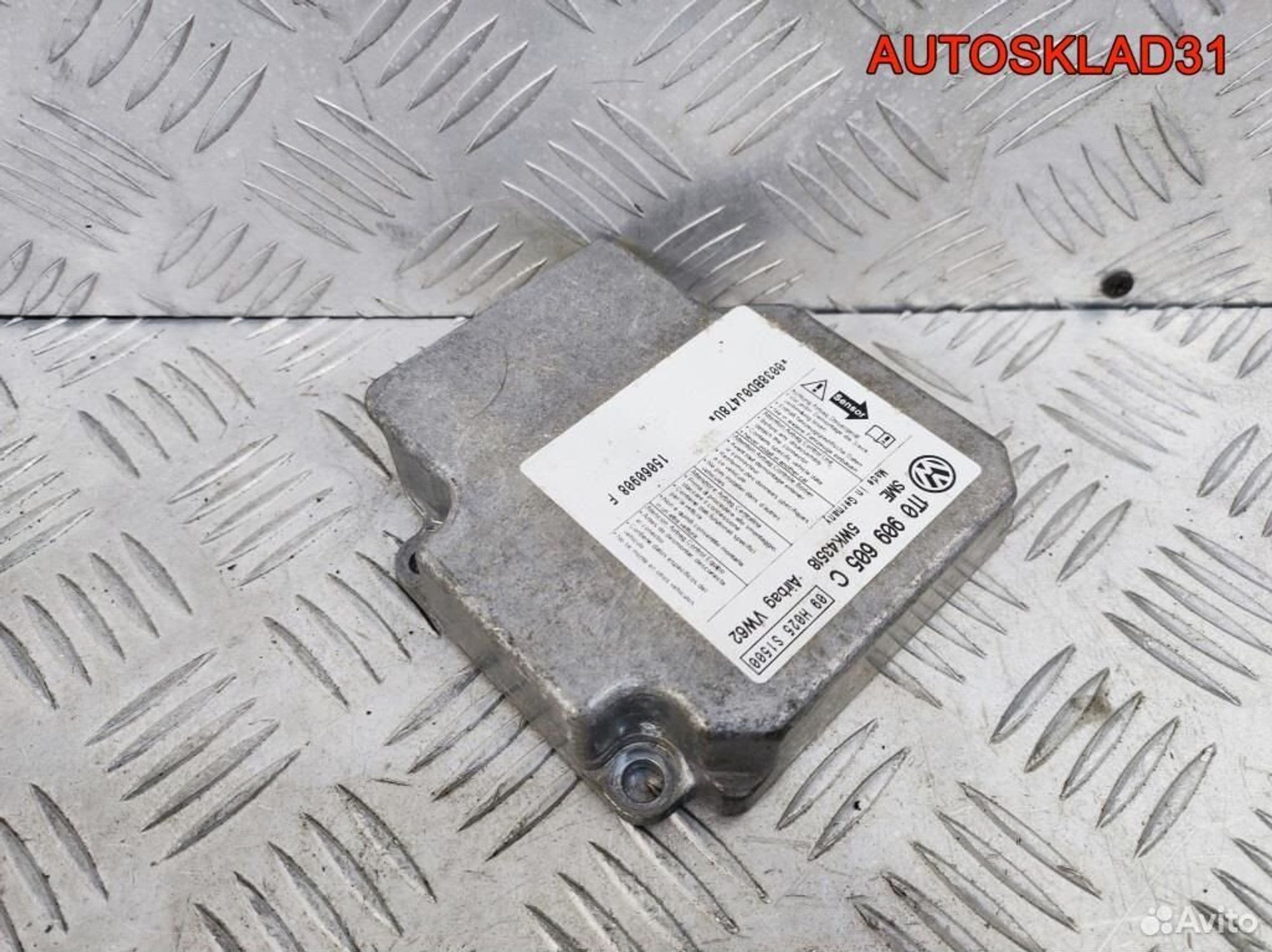 Блок управления AIR BAG VW Touran 1T0909605C, 1100 рублей, Дубовое