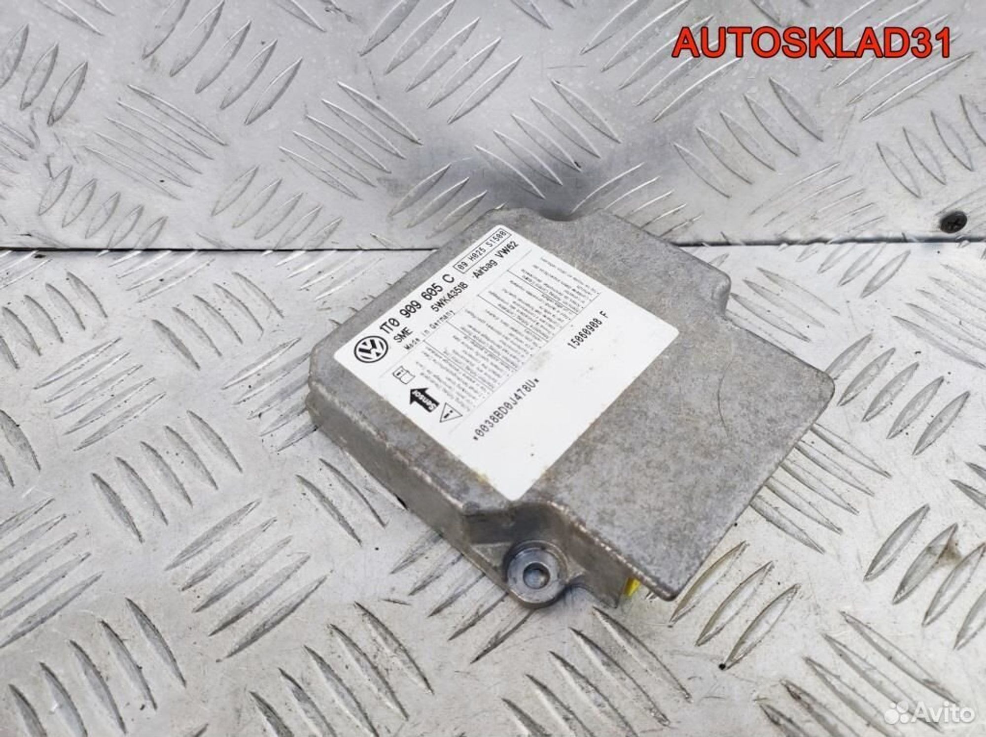 Блок управления AIR BAG VW Touran 1T0909605C, 1100 рублей, Дубовое