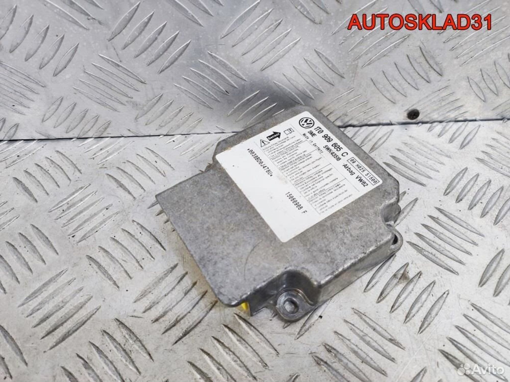 Блок управления AIR BAG VW Touran 1T0909605C, 1100 рублей, Дубовое