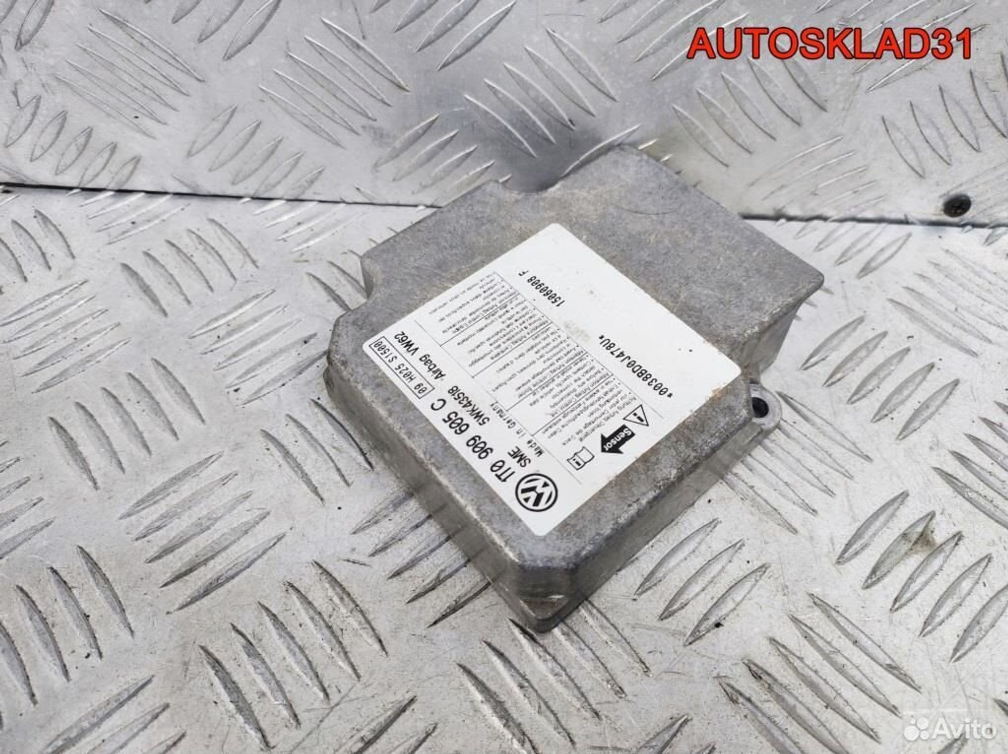 Блок управления AIR BAG VW Touran 1T0909605C, 1100 рублей, Дубовое