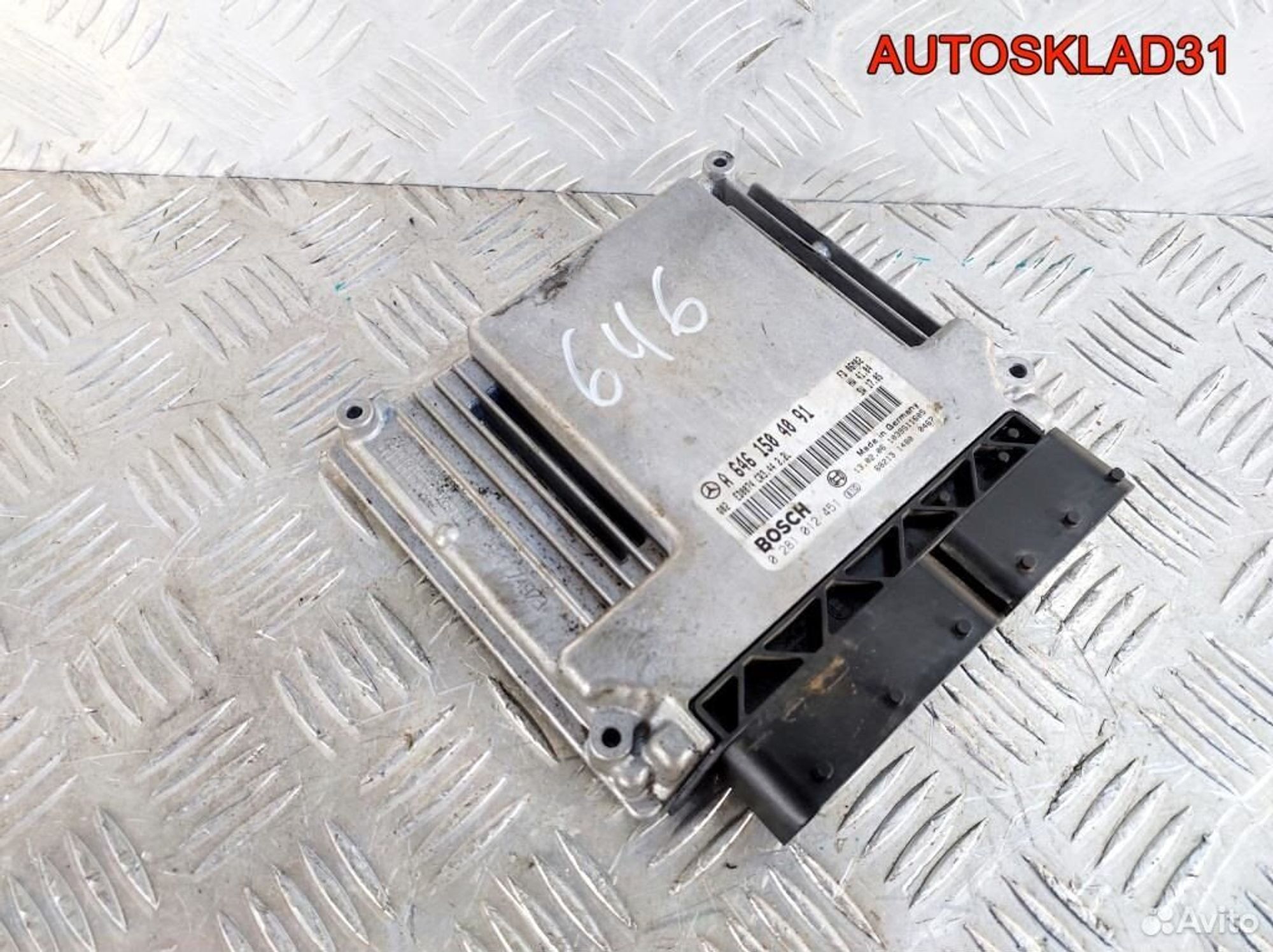 Блок эбу Mercedes Benz W203 A6461504091 Дизель, 4900 рублей, Дубовое