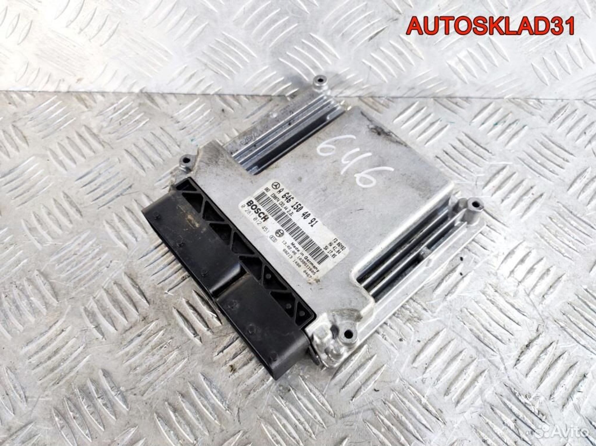 Блок эбу Mercedes Benz W203 A6461504091 Дизель, 4900 рублей, Дубовое