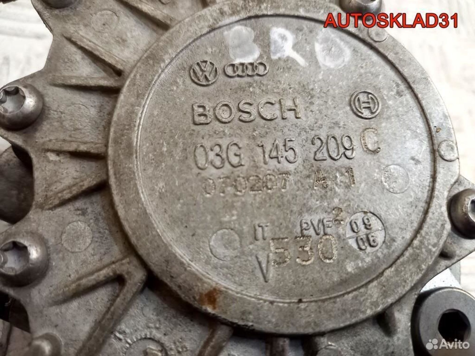 Насос вакуумный Audi A4 B7 BRD 03G145209C, 4500 рублей, Дубовое