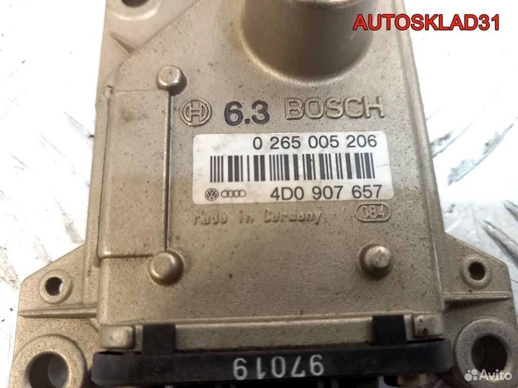 Датчик ускорения Audi A8 D2 4D0907657, 2100 рублей, Дубовое